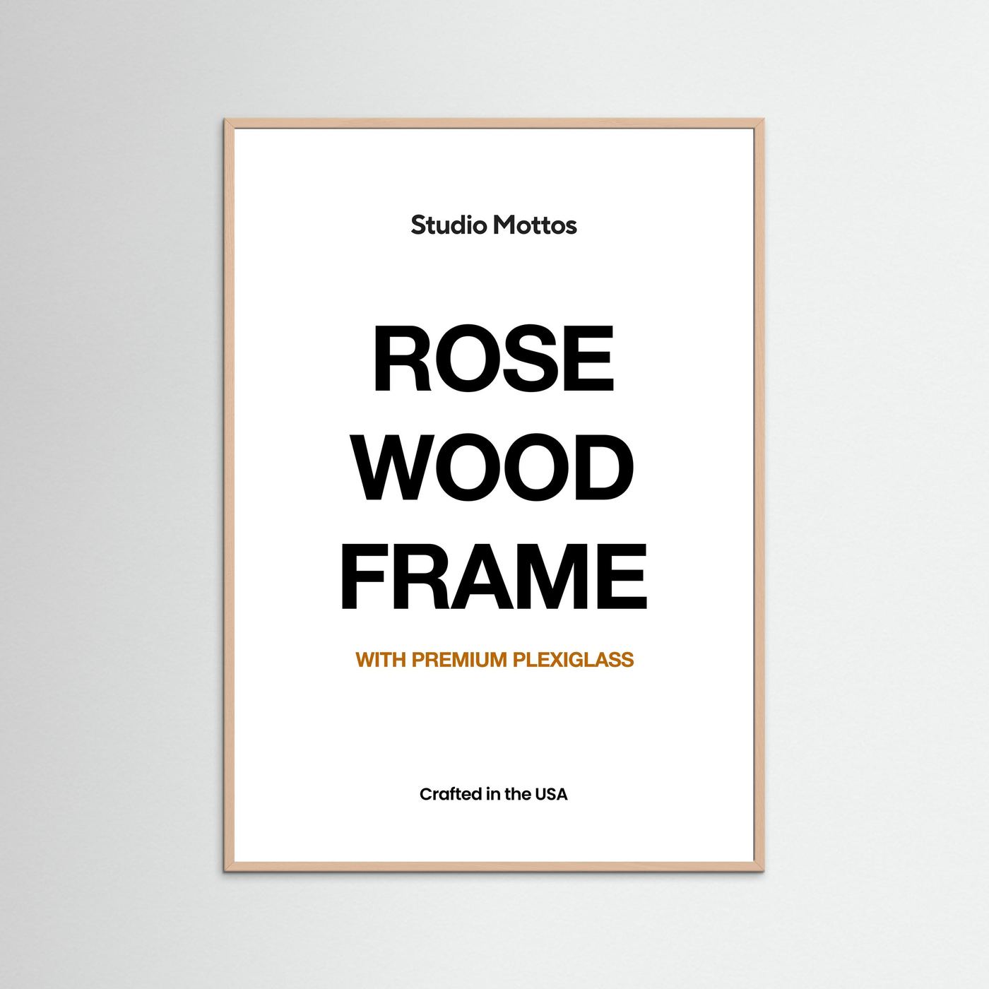 Rose Wood Frame