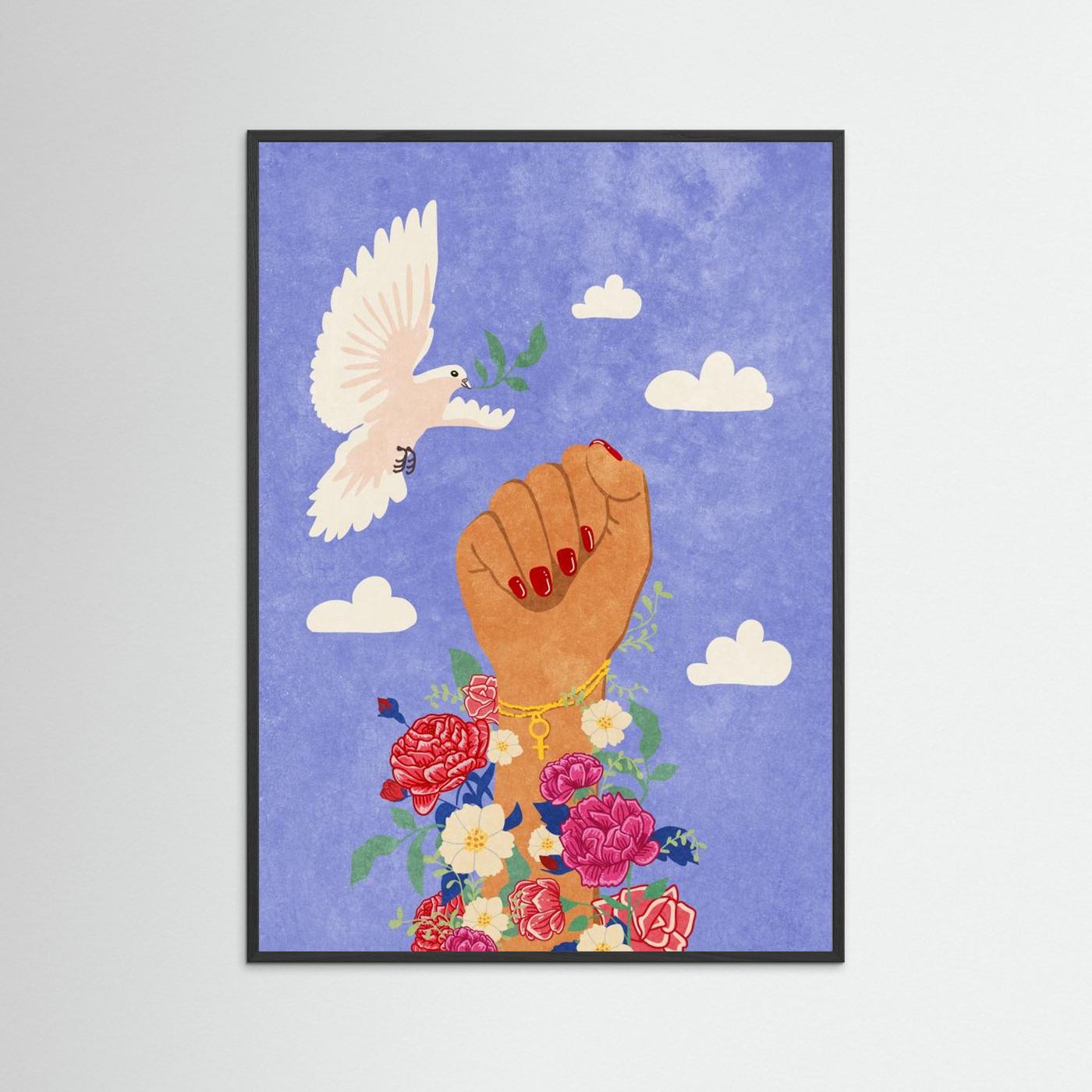 Feminist Fist by Raissa Oltmanns