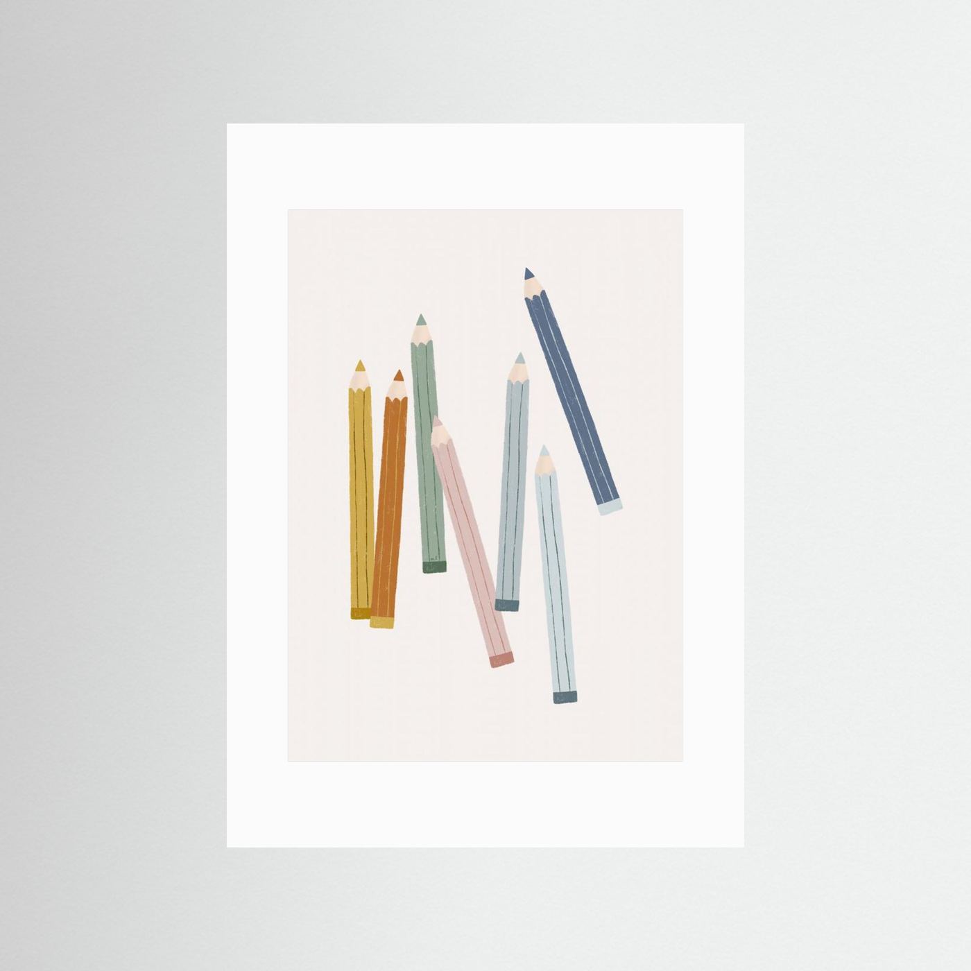 Colored Pencils by Menina Lisboa