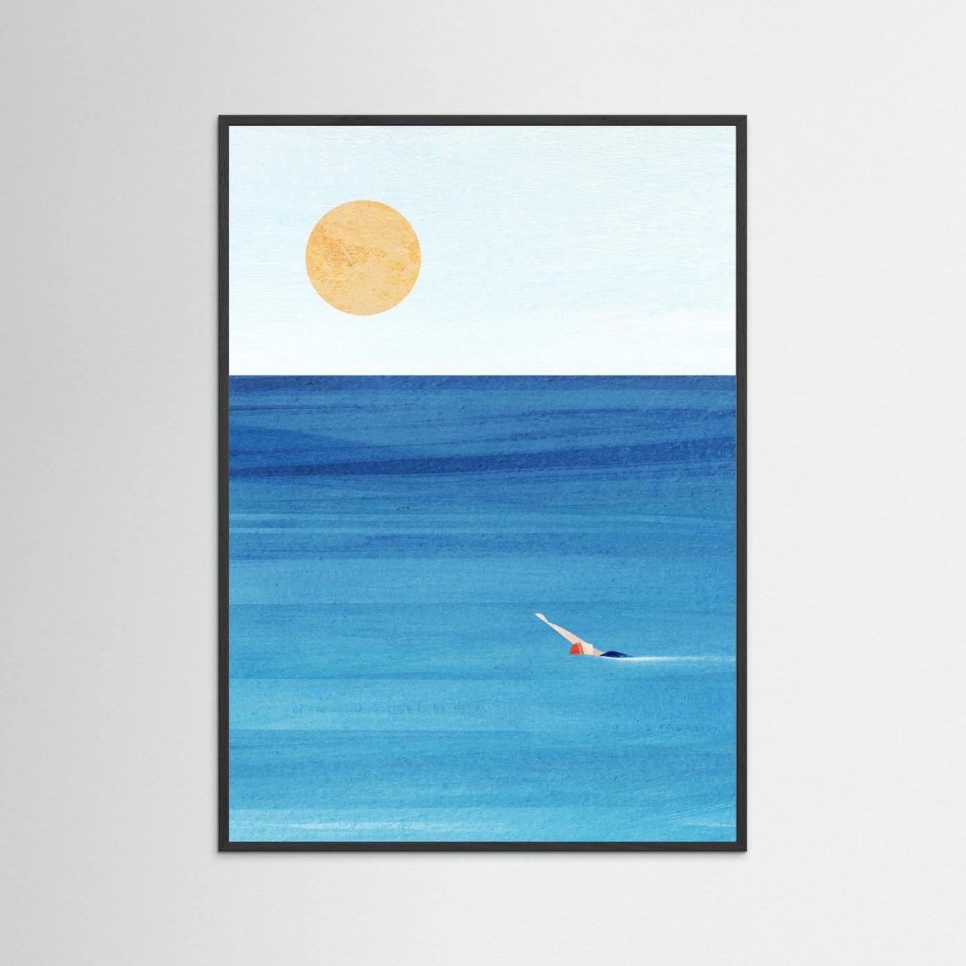 Sea Swim by Longwayhome