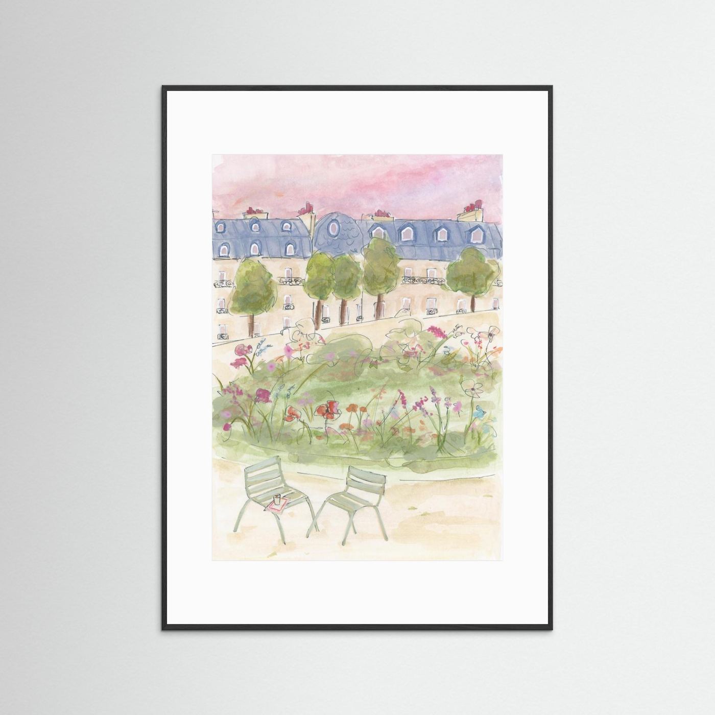 Parisian Garden by Katharina Puritscher