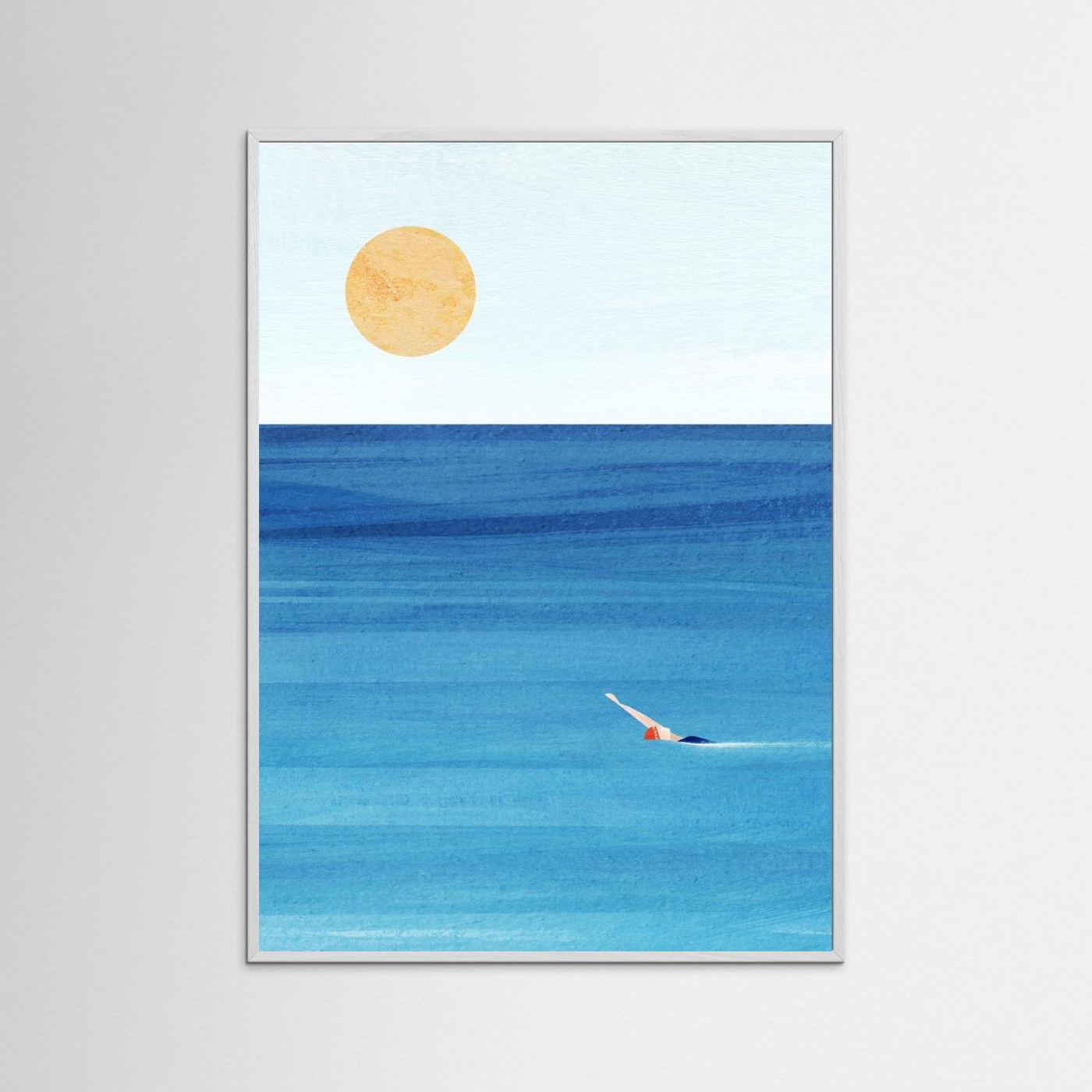 Sea Swim by Longwayhome