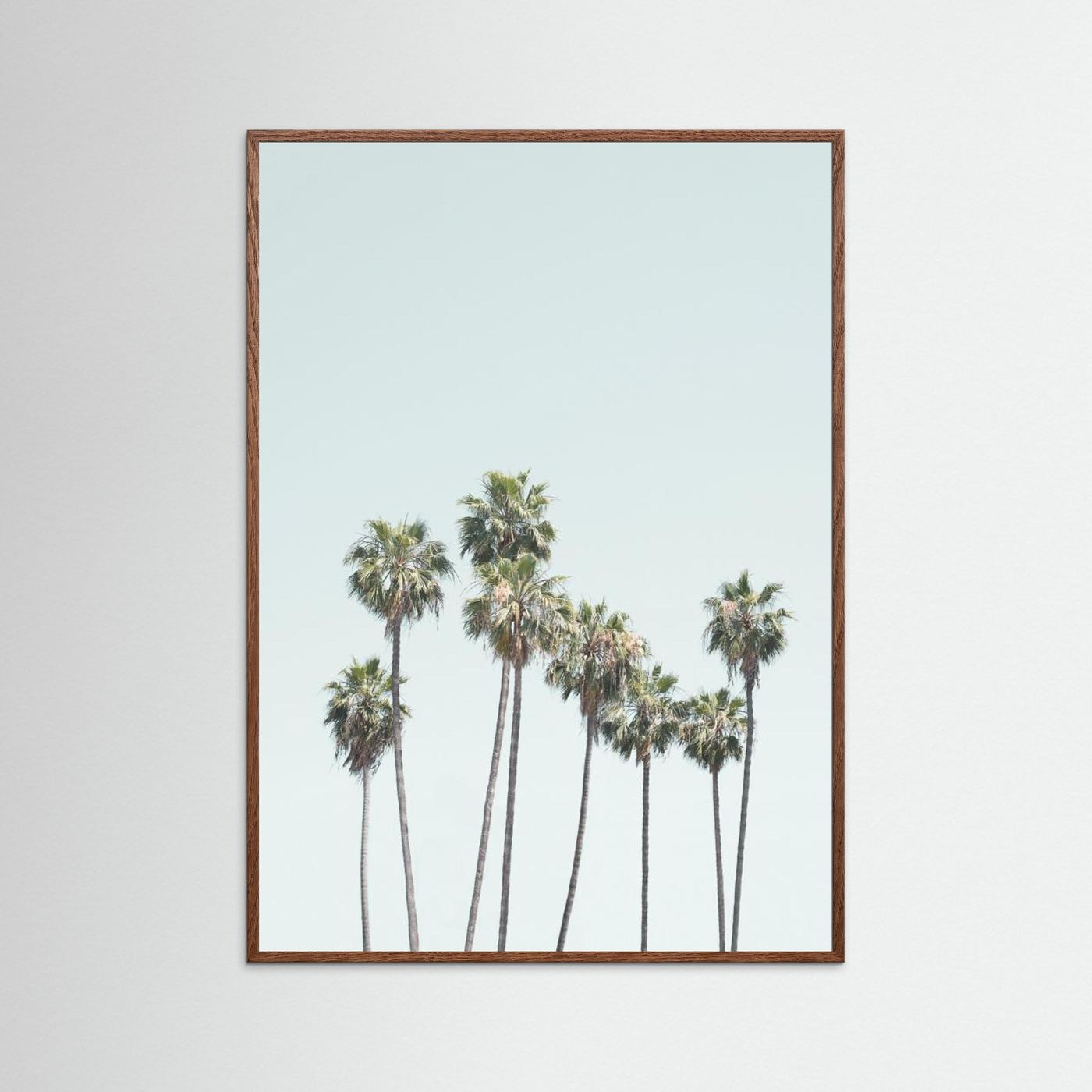 Blue Palm Trees by Kathrin Pienaar