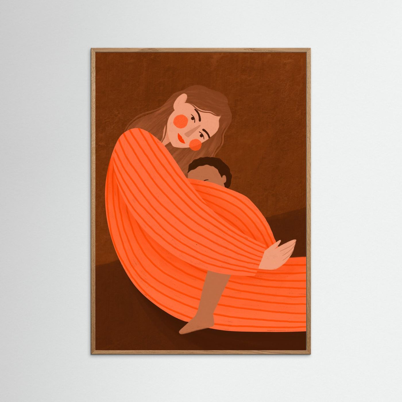 Loving Mother Child by Bea Müller