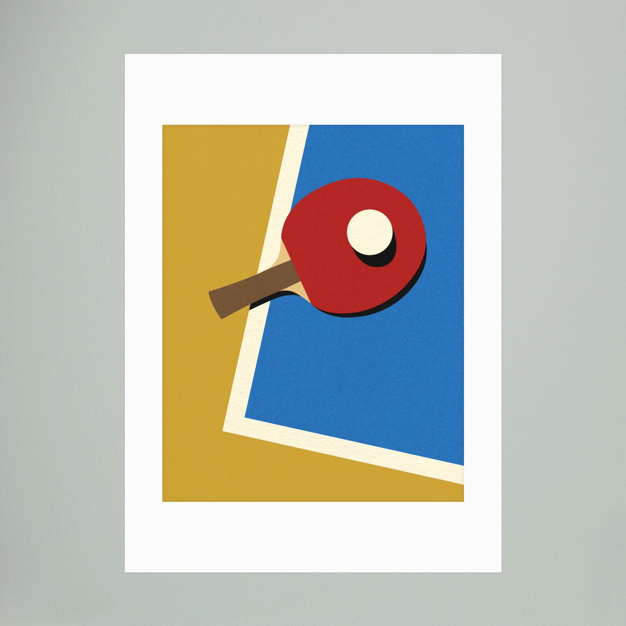 Table Tennis Team Red by Rosi Feist