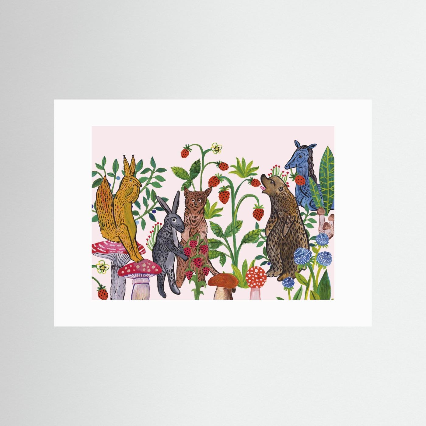 Mushroom Picking by Kasia Walentynowicz