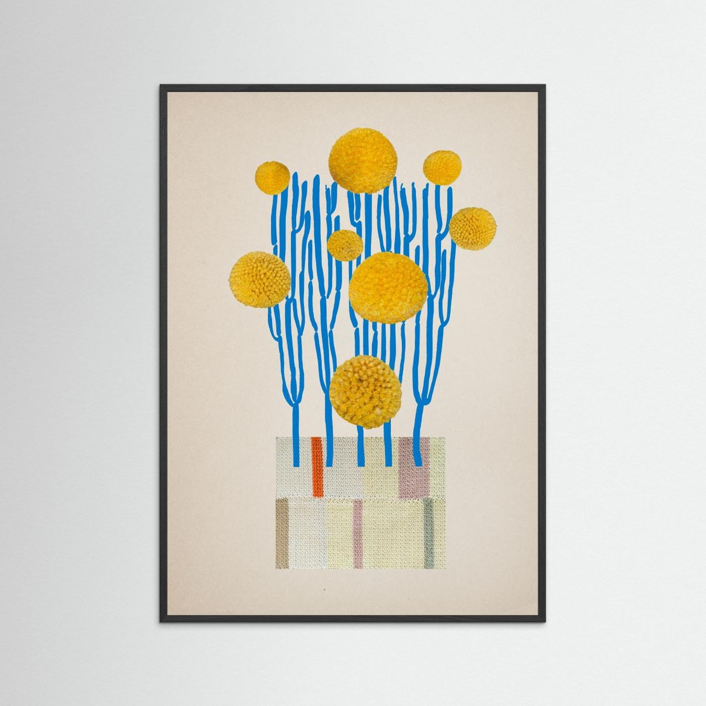 Dianajahns Potted Stick Plant 16x20 21 by Diana Jahns