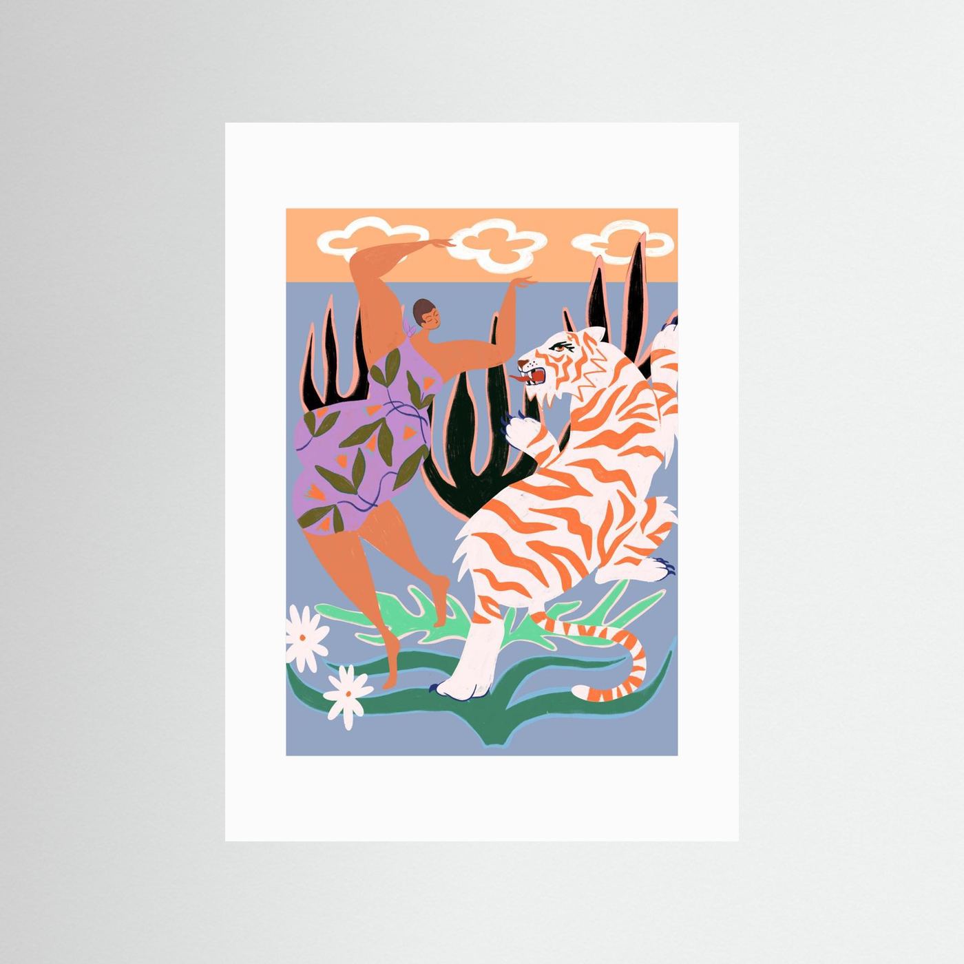 Hello Tiger by Arty Guava