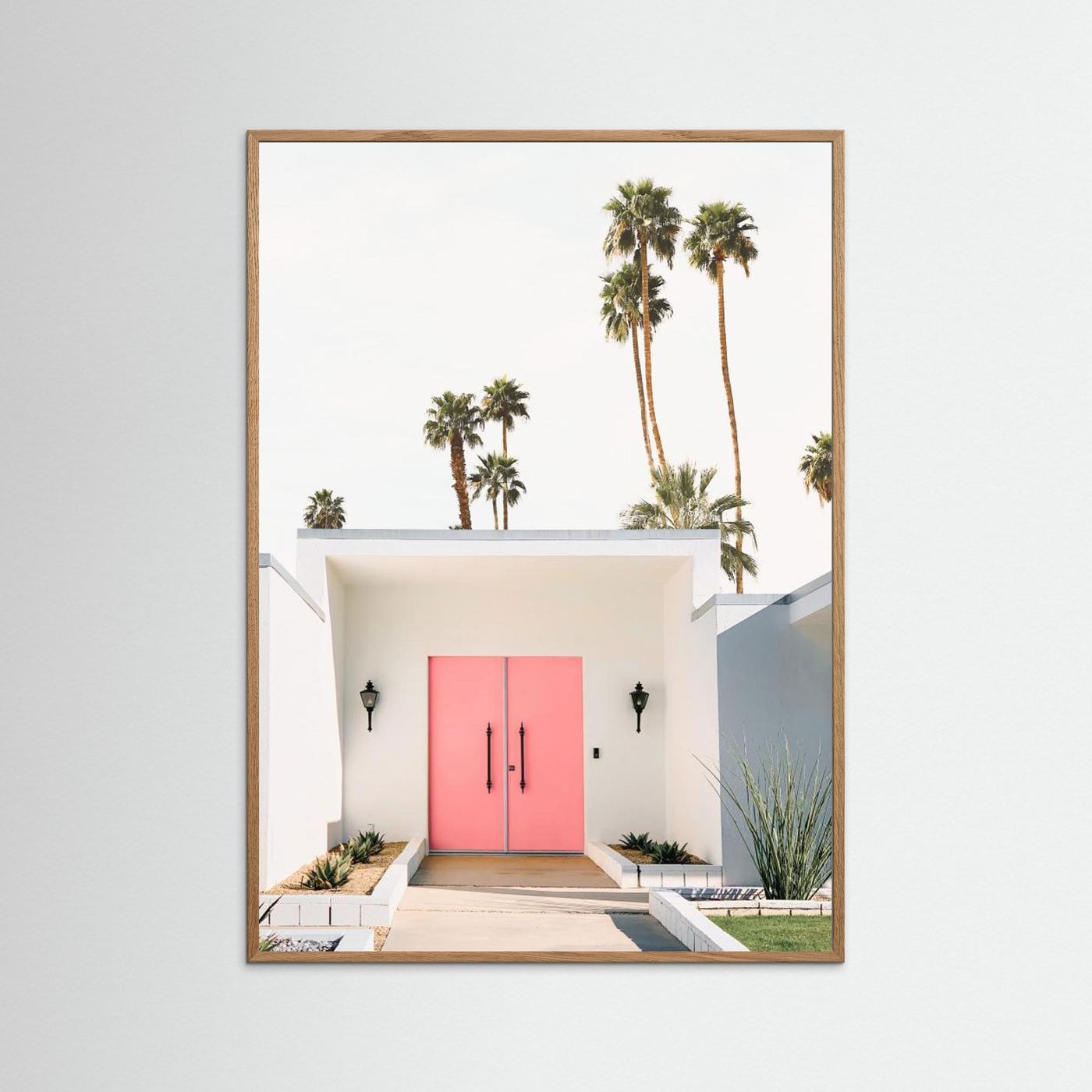Palm Springs Pink Door by Kathrin Pienaar