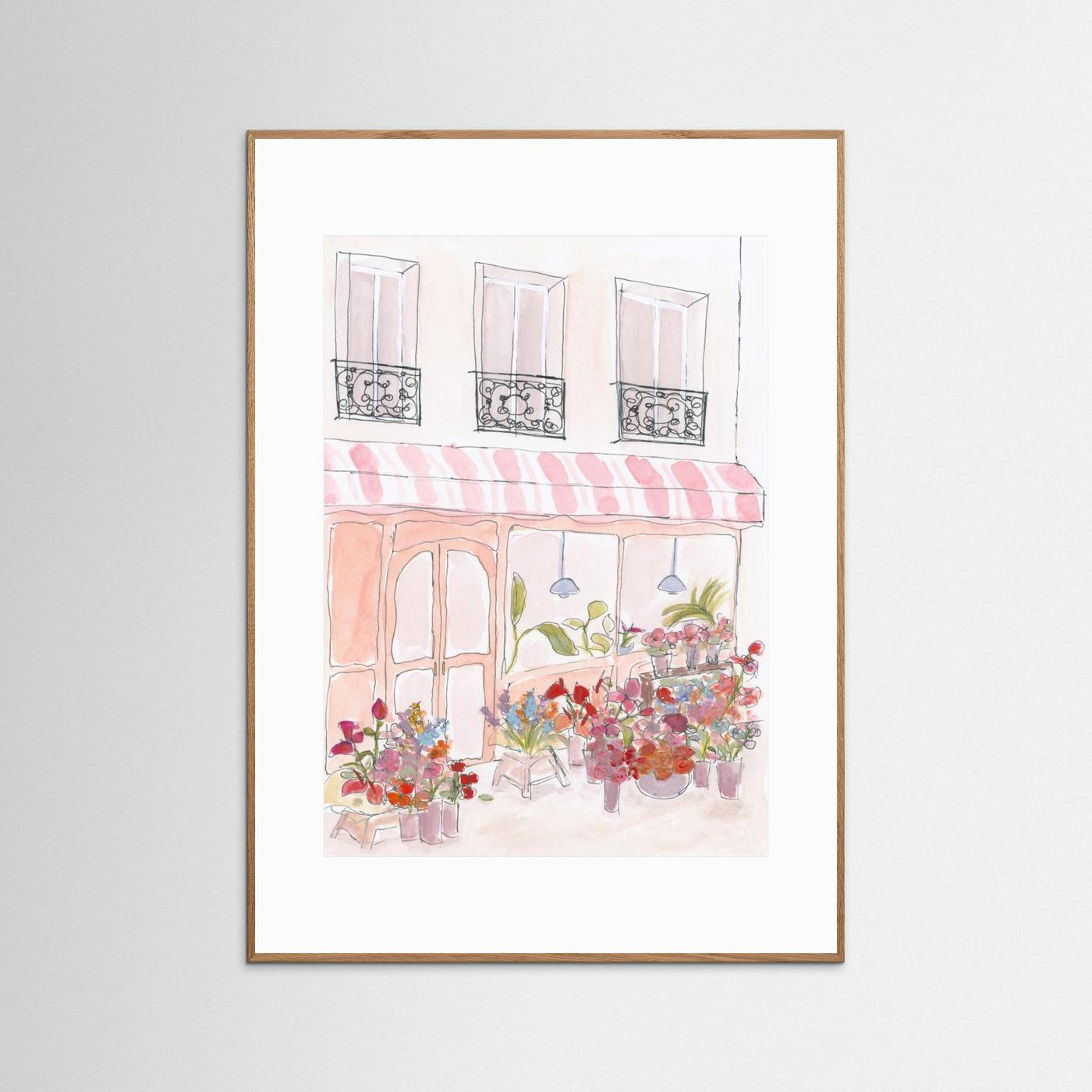 Pink Flower Shop by Katharina Puritscher