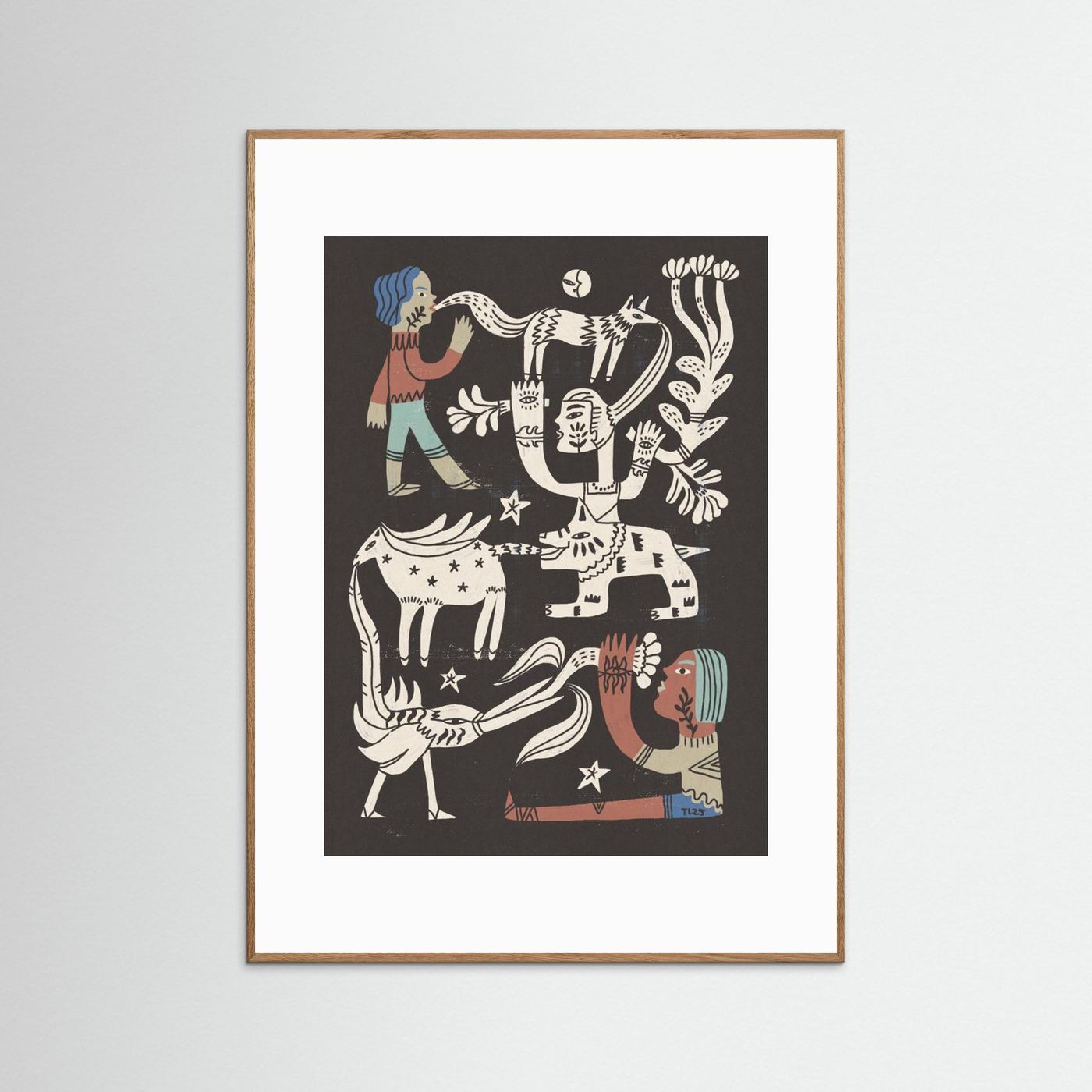 Tribal Spirit Animals by Raipa Studio
