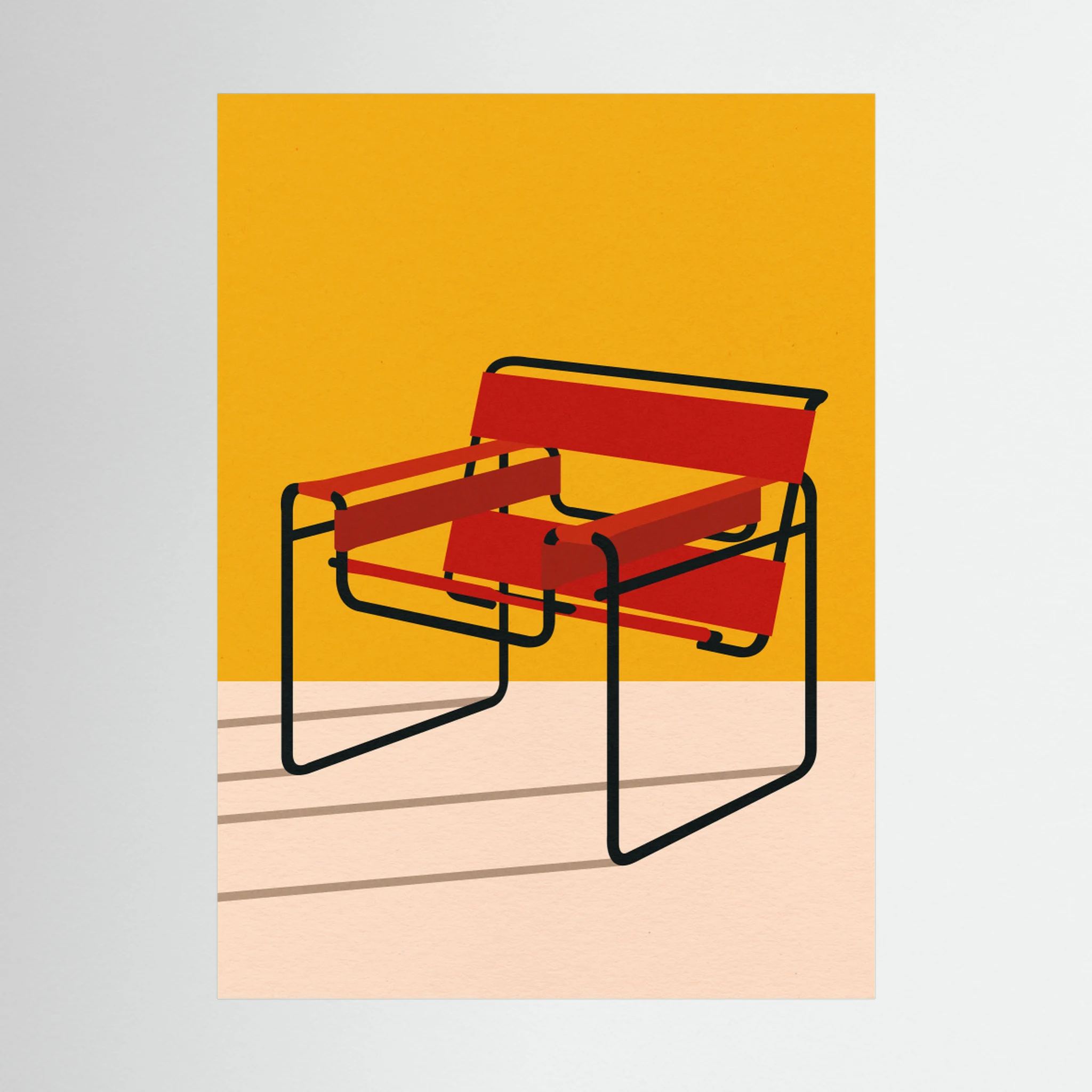Wassily Chair Marcel Breuer by Rosi Feist