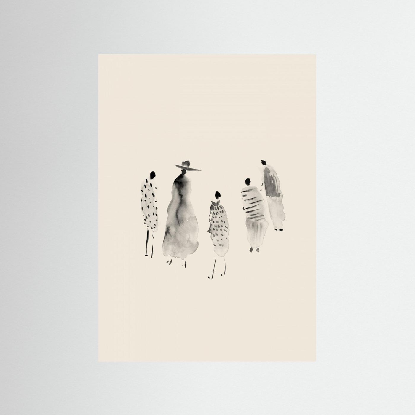 The People Going Out by Danushka Abeygoda
