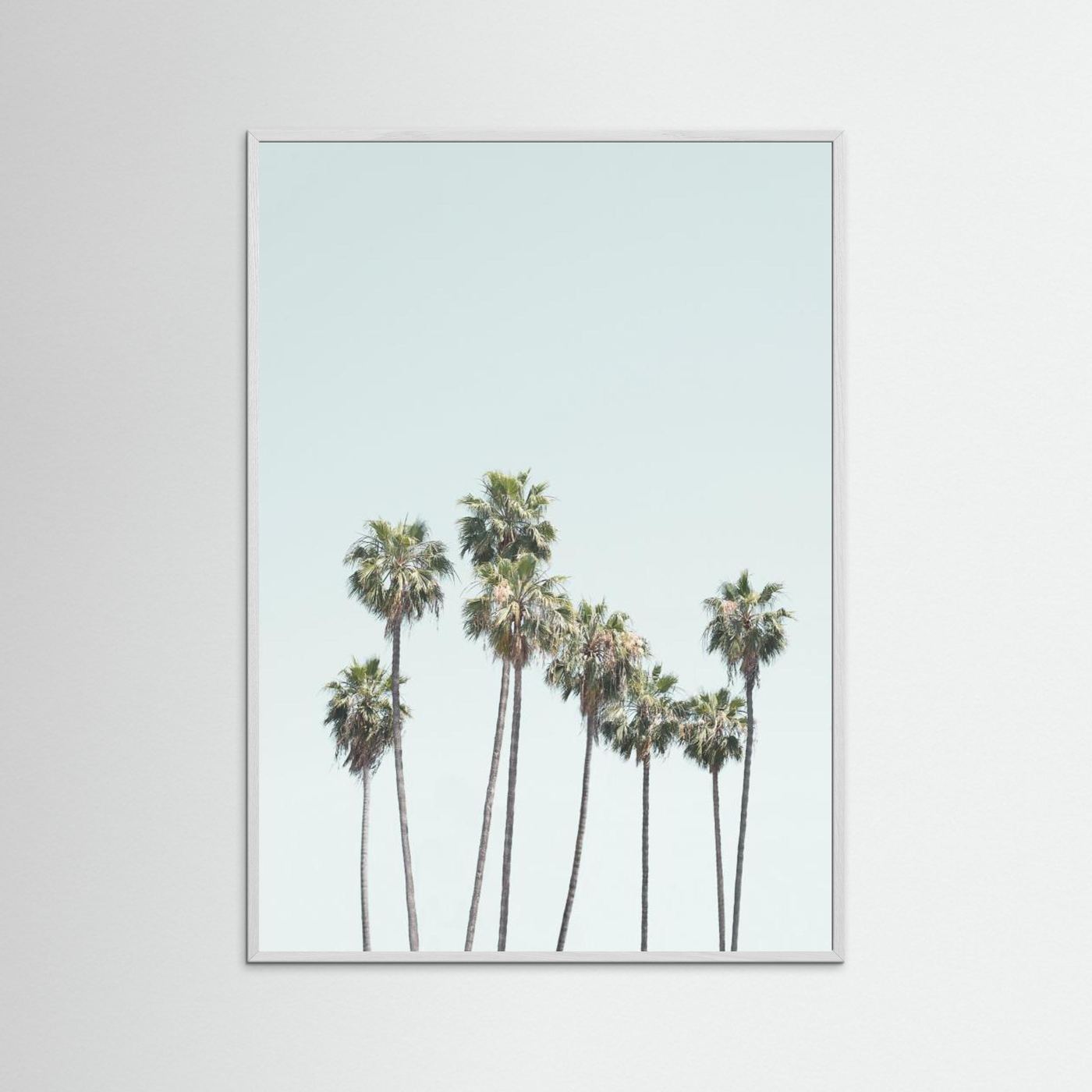 Blue Palm Trees by Kathrin Pienaar