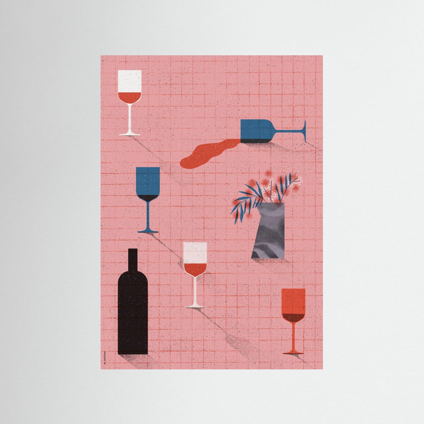 Wine by Ada Jarzebowska