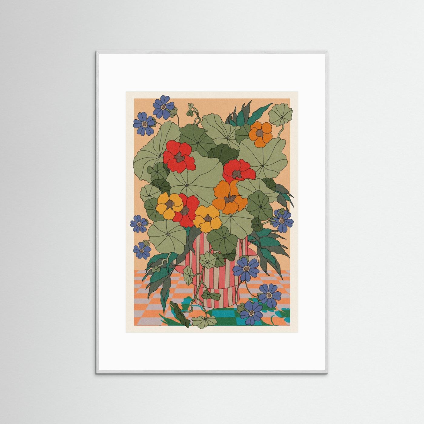 Nasturtiums by Omg Kitty