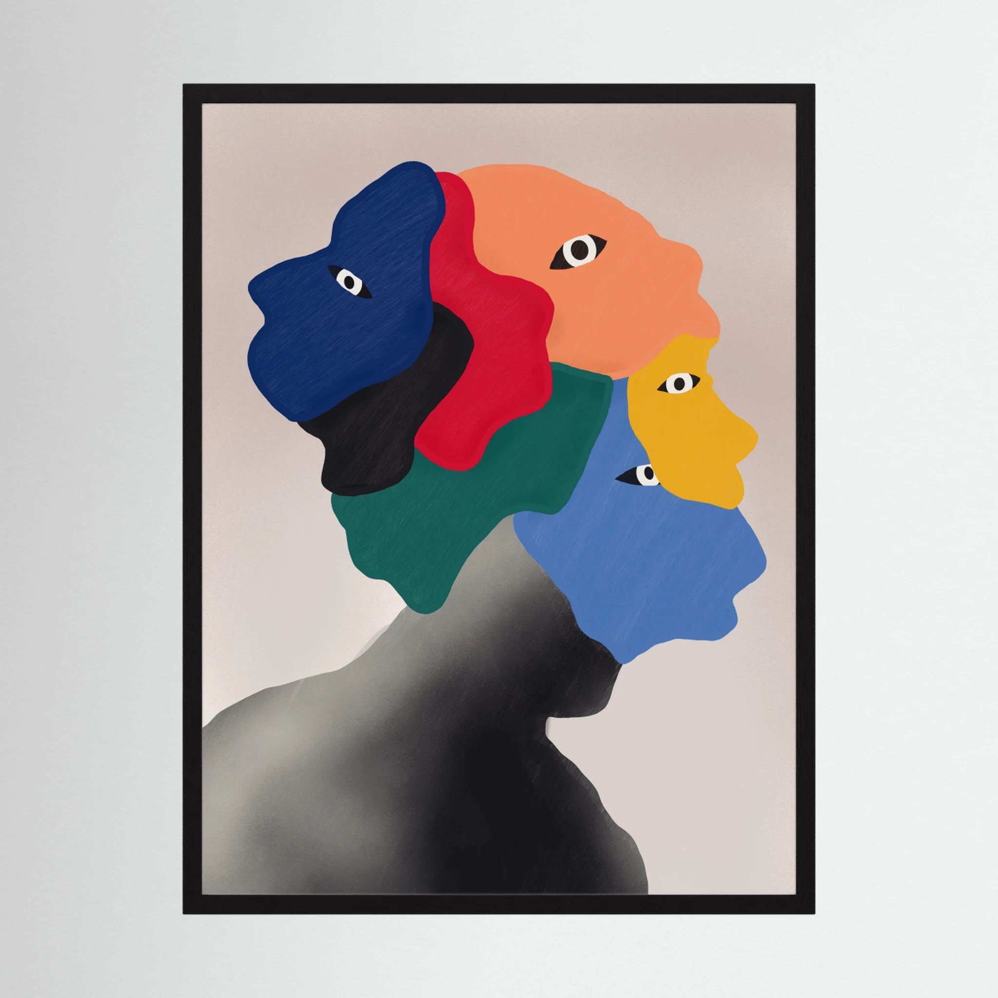 Sides of Masks by Little Dean