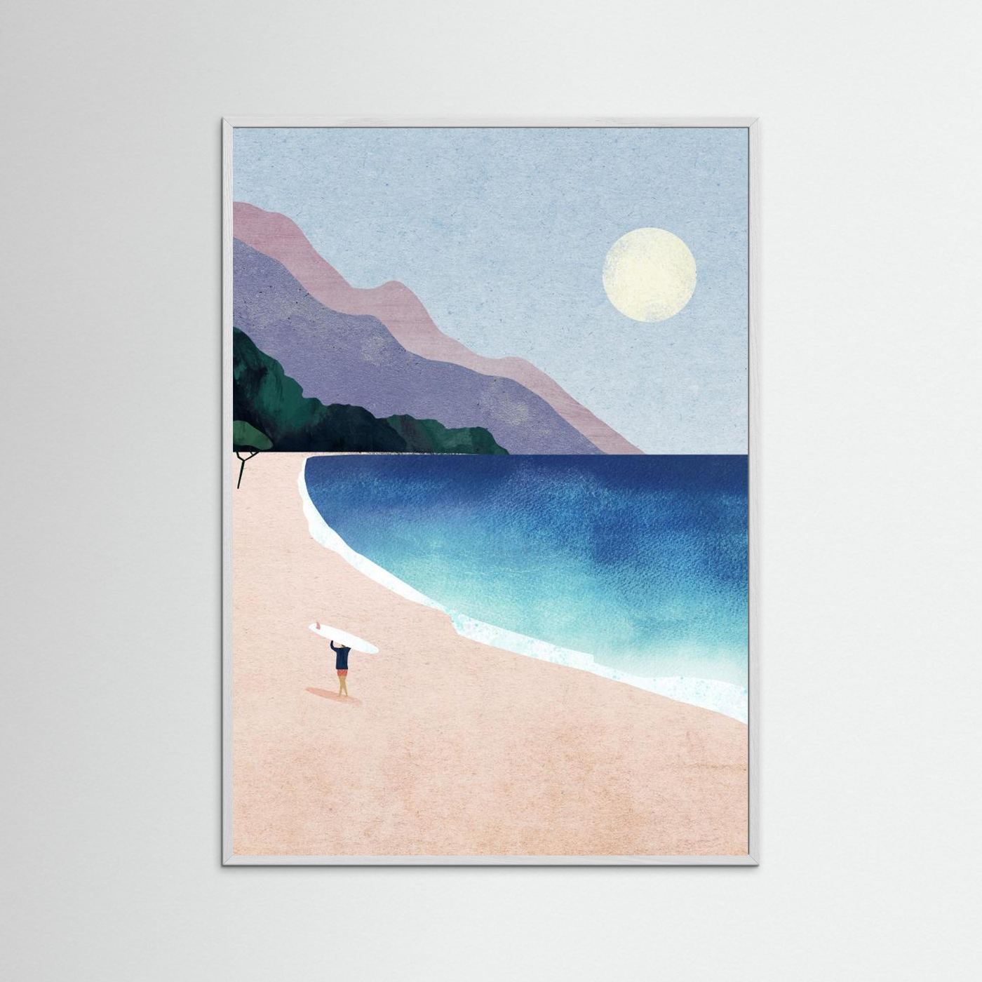 Surf Beach by Longwayhome