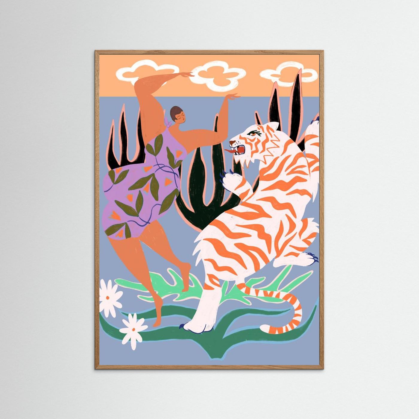 Hello Tiger by Arty Guava
