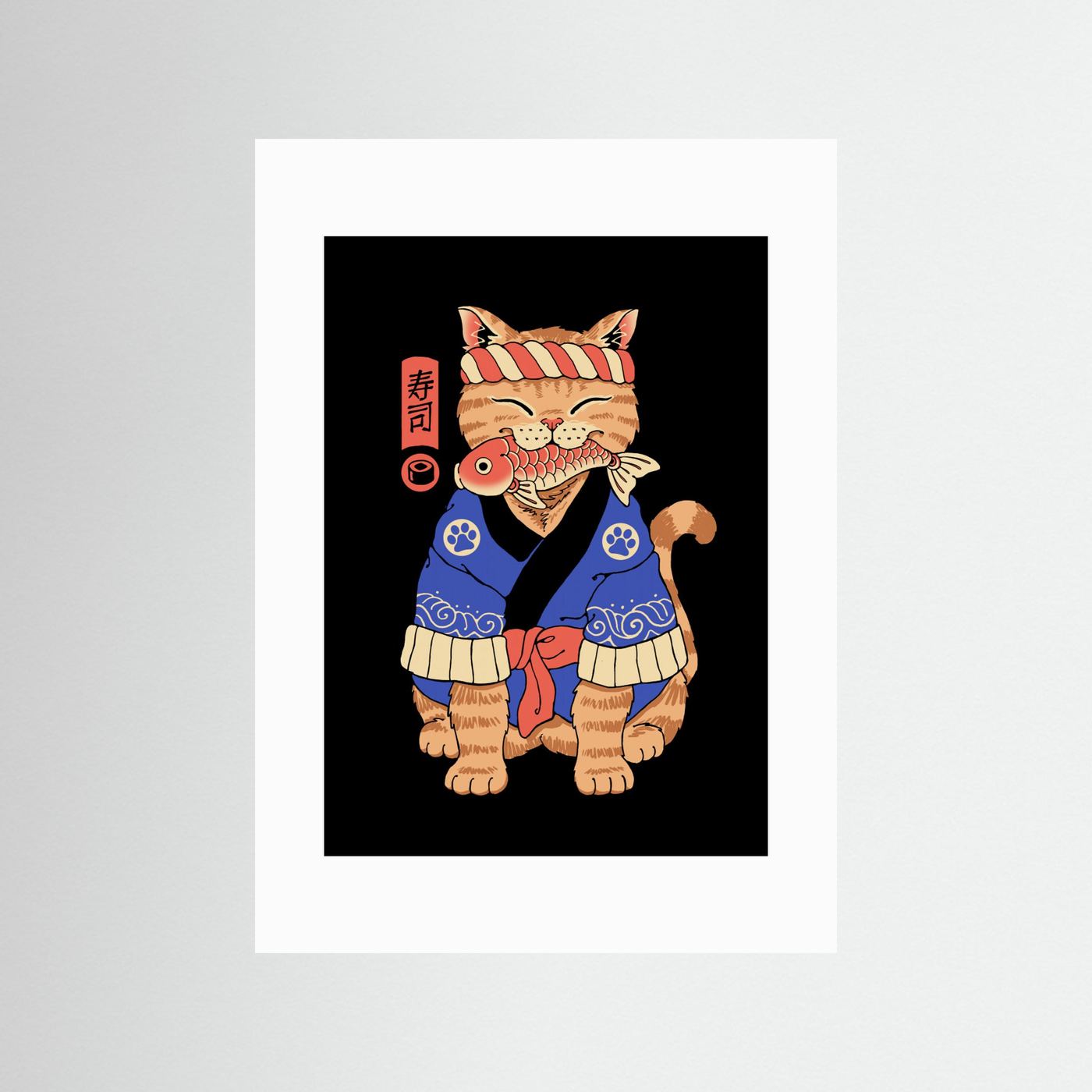 Sushi Meowster by Vincent Trinidad