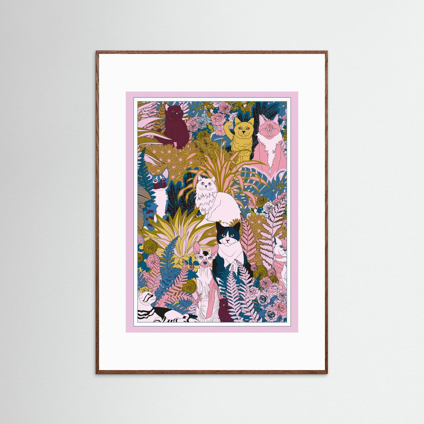 Garden Cats by Omg Kitty