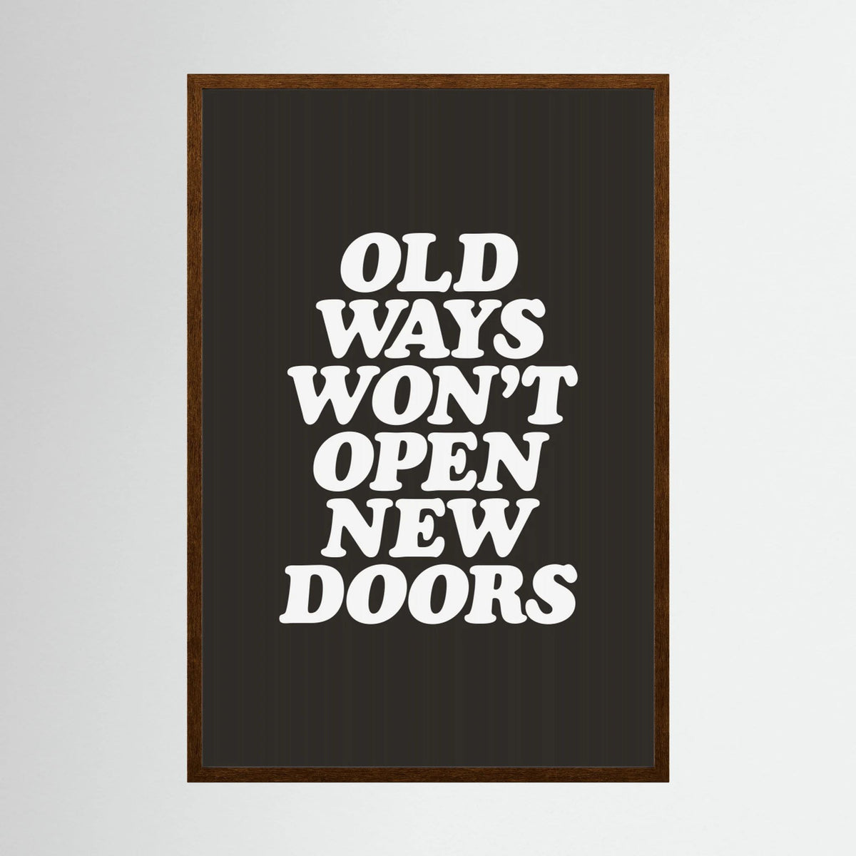 Old Ways Won't Open New Doors 000000 by Brett Wilson