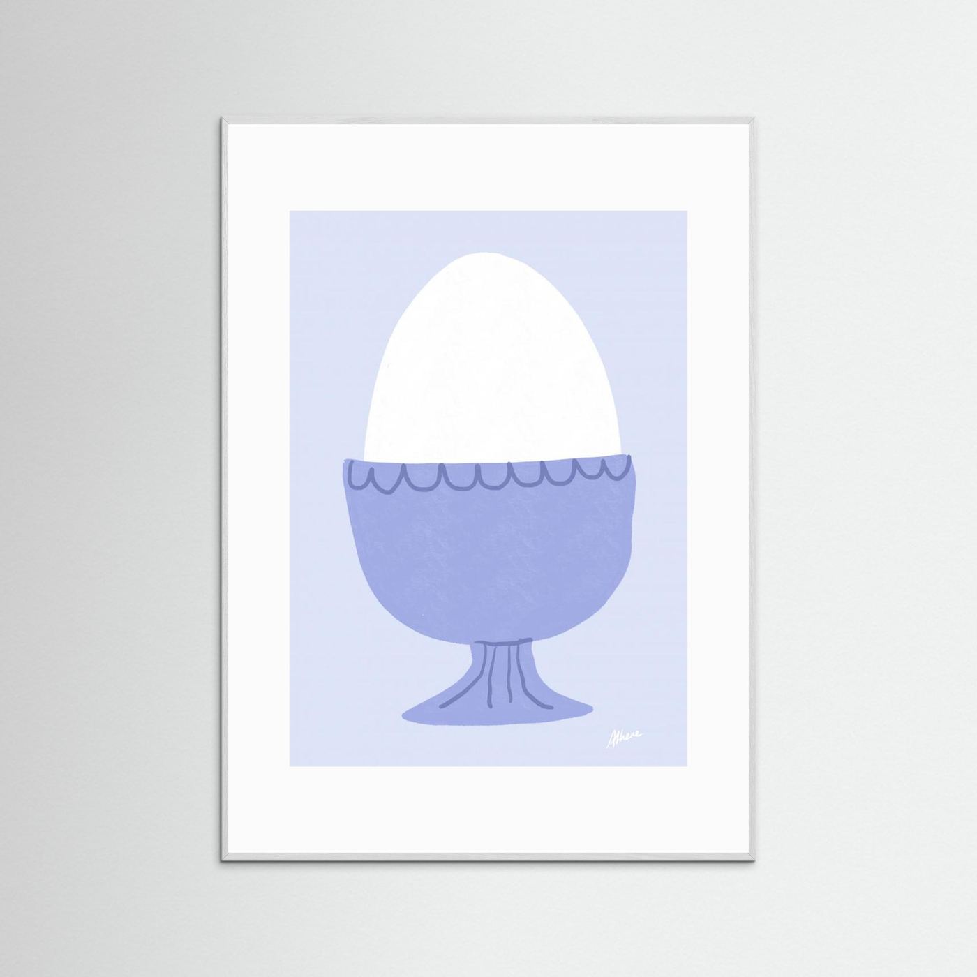 Blue Egg by Athene Fritsch