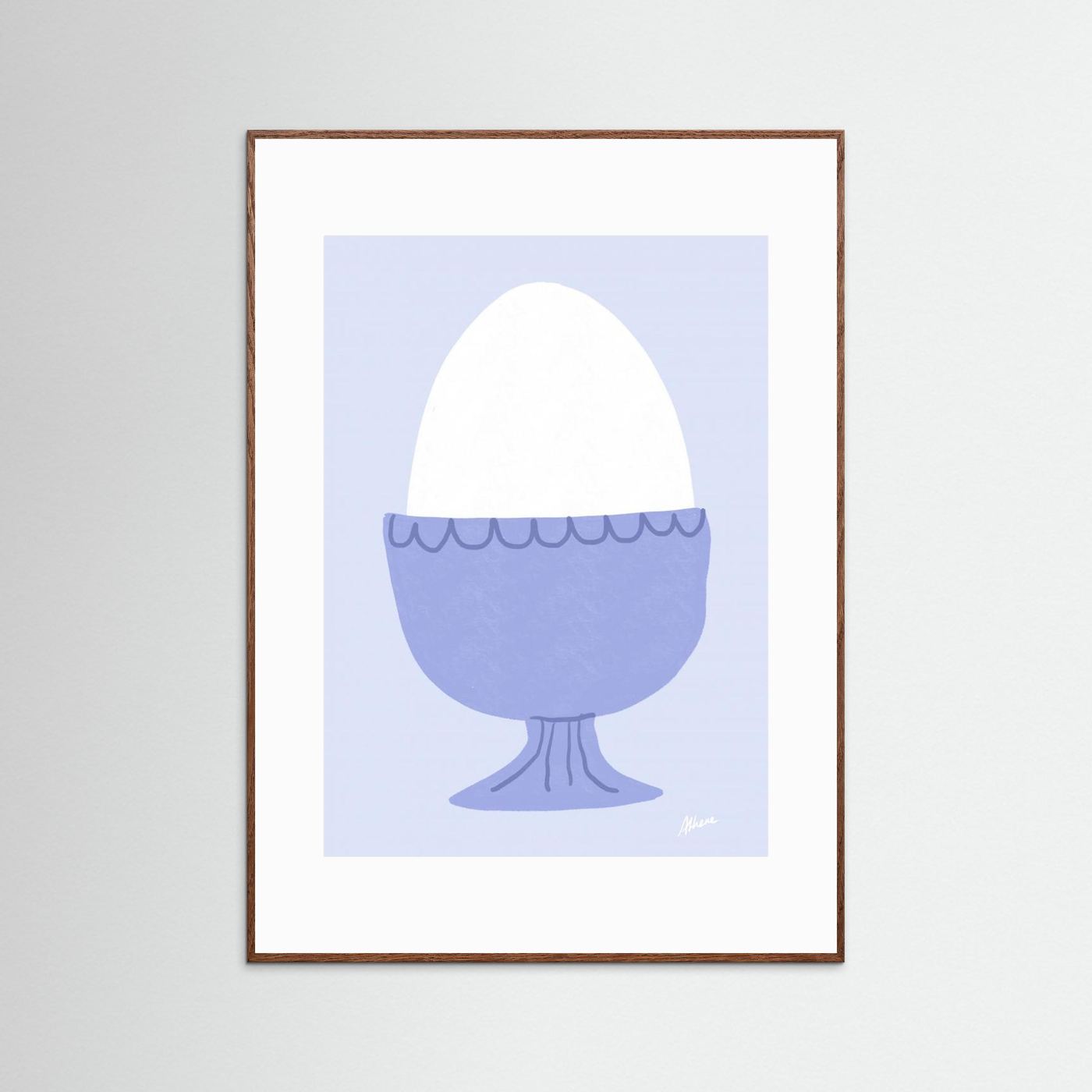 Blue Egg by Athene Fritsch