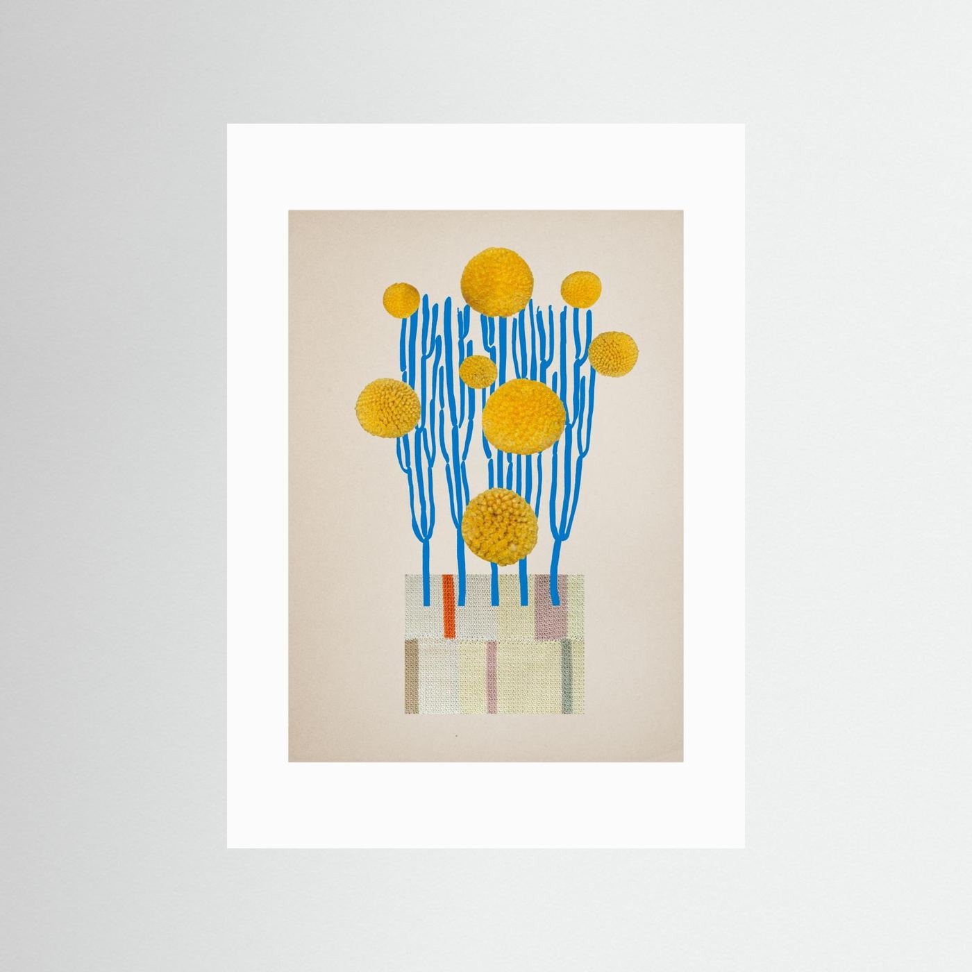 Dianajahns Potted Stick Plant 16x20 21 by Diana Jahns