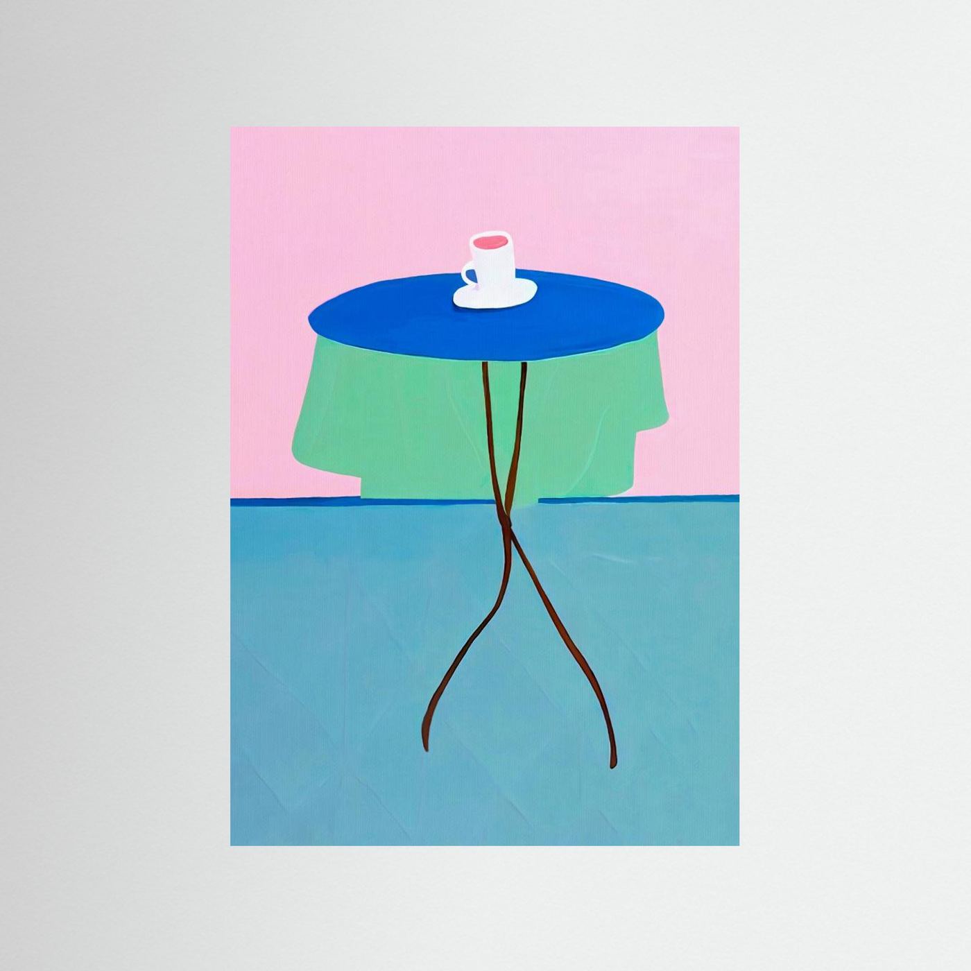 Cafe Table by The Printable Studio