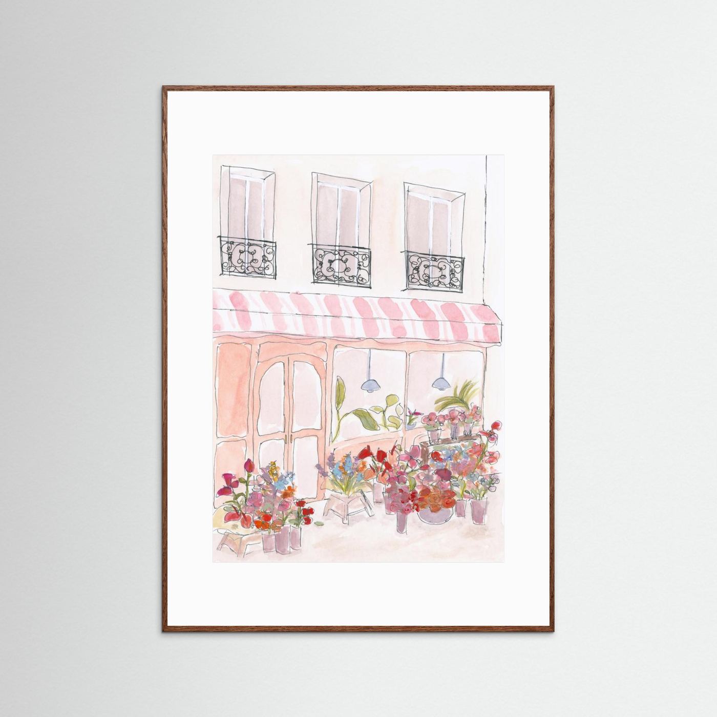 Pink Flower Shop by Katharina Puritscher