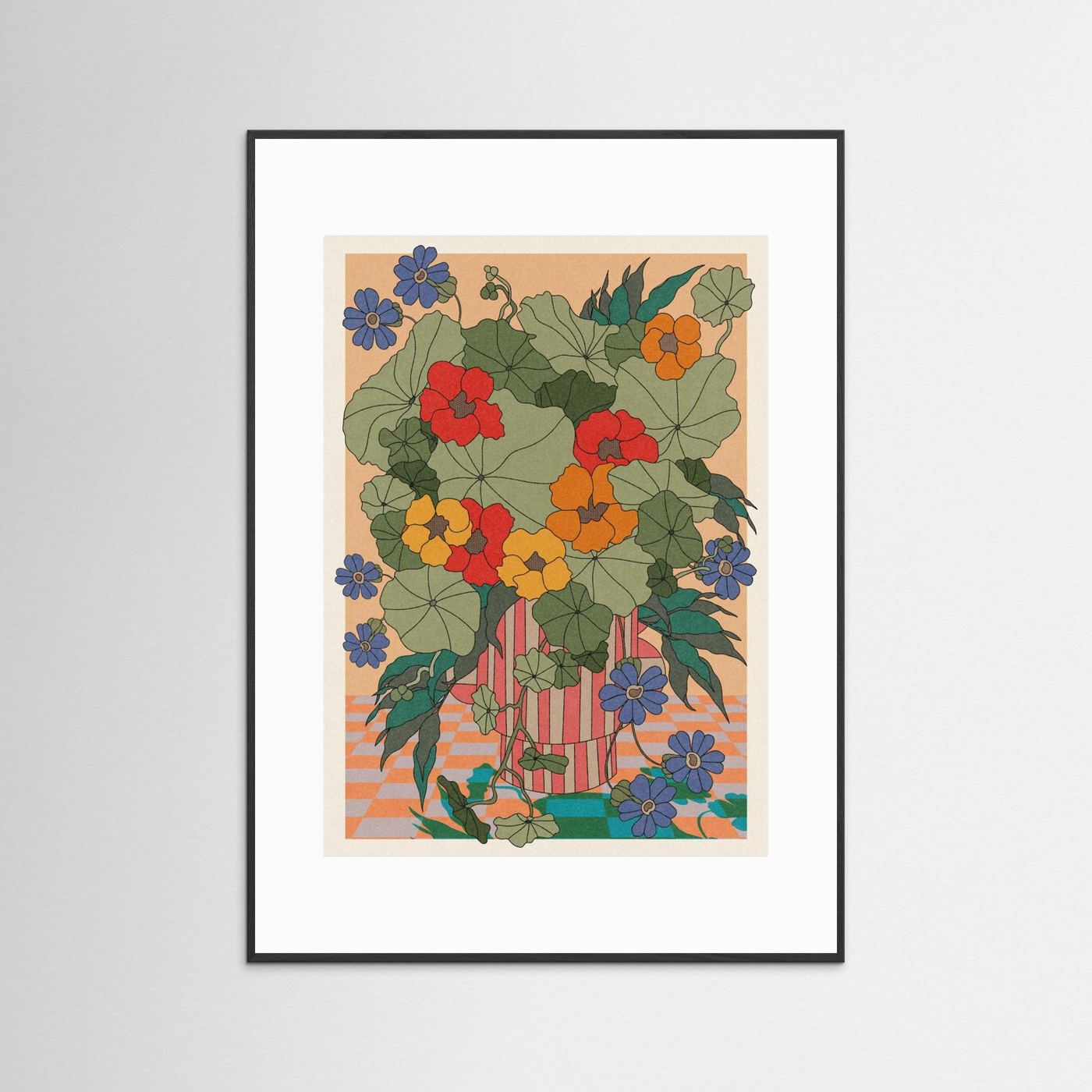Nasturtiums by Omg Kitty