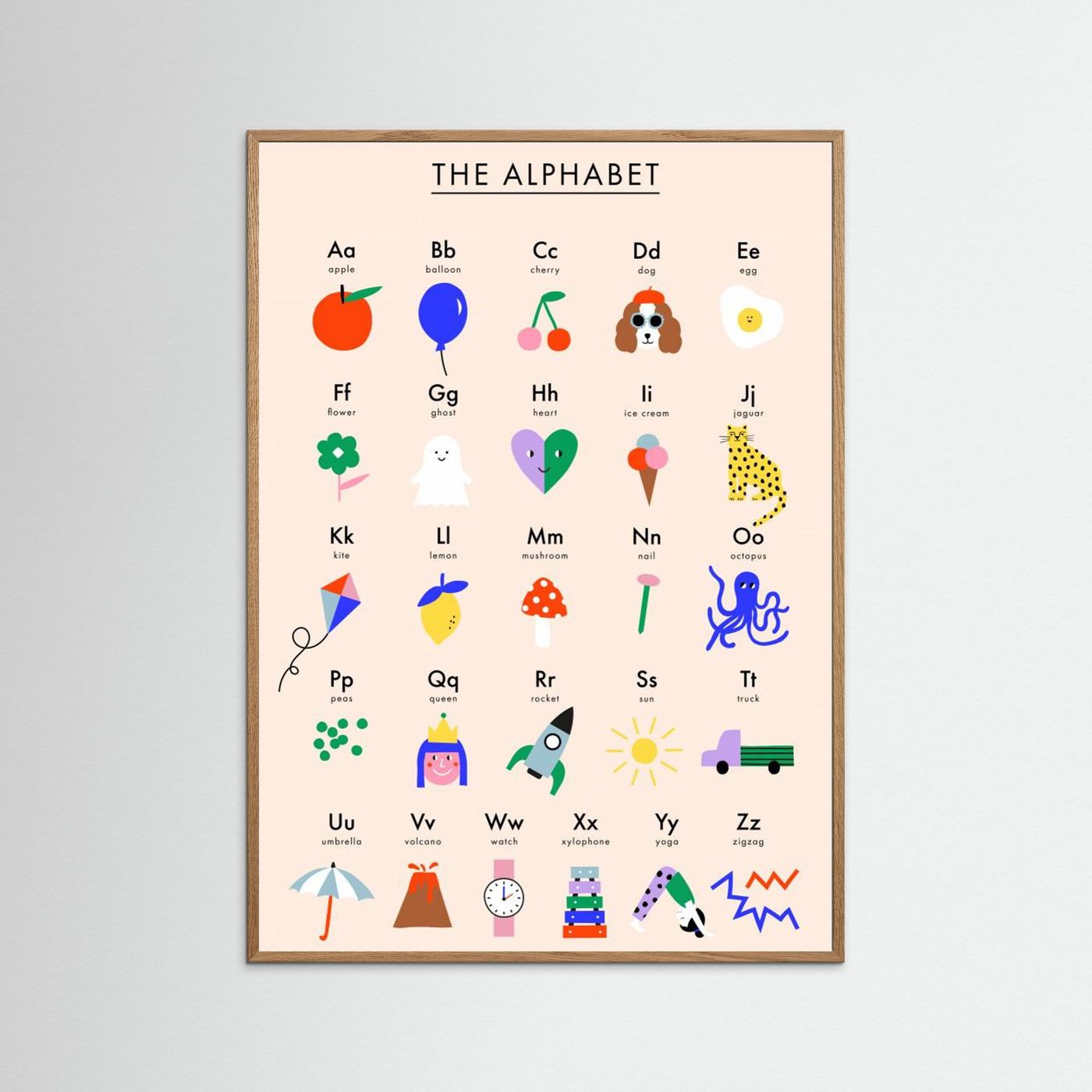 Colorful Kids Alphabet by Maren Gross