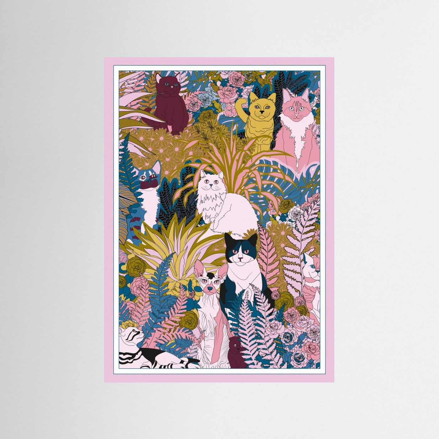 Garden Cats by Omg Kitty