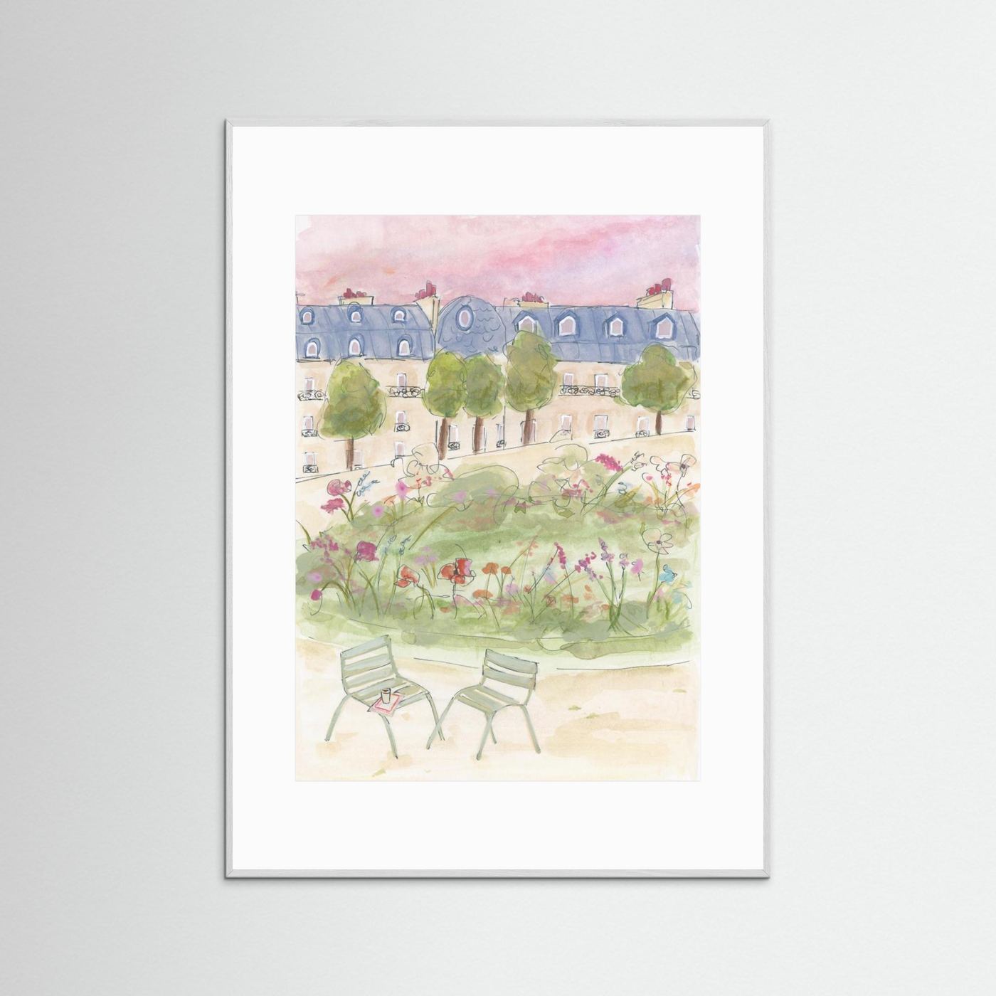 Parisian Garden by Katharina Puritscher