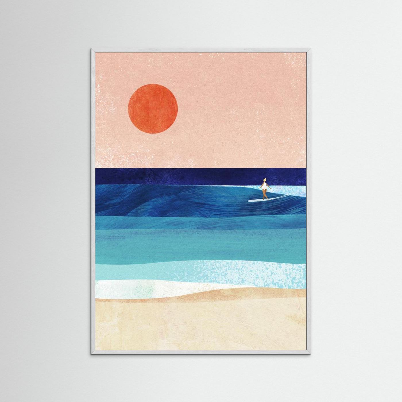 Surf Girl by Longwayhome