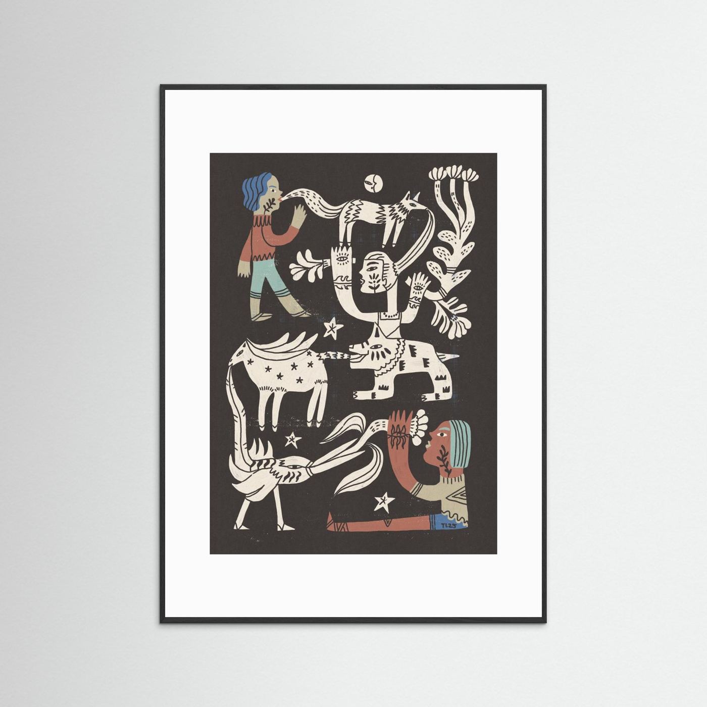 Tribal Spirit Animals by Raipa Studio