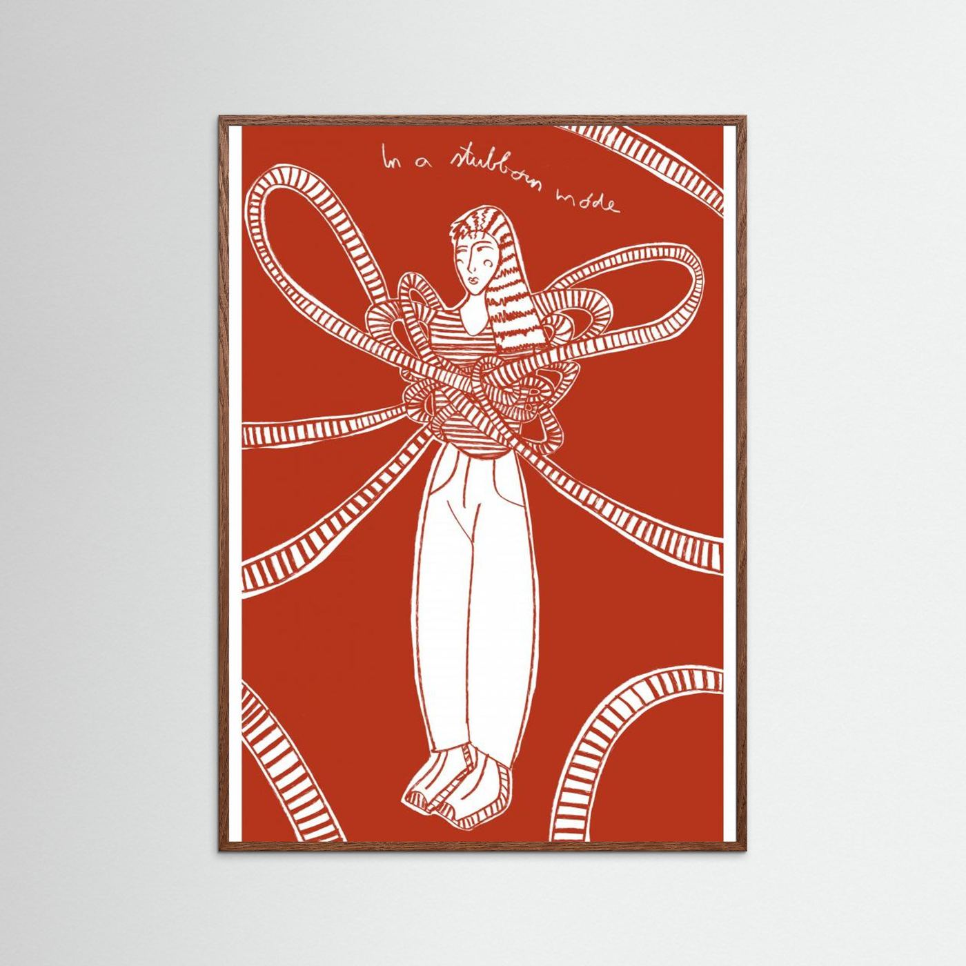 being stubborn by Mela Patterns