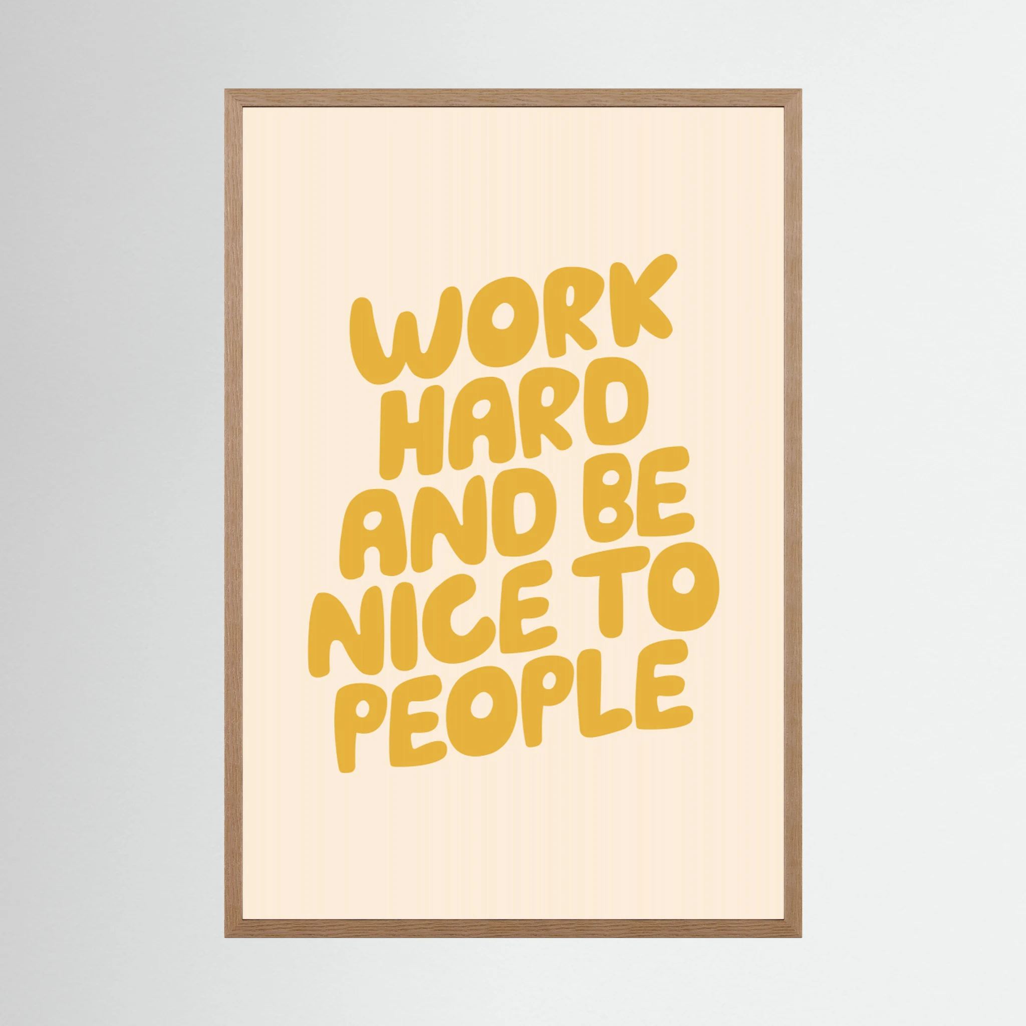 Work Hard and Be Nice To People Fbedd9 by Brett Wilson