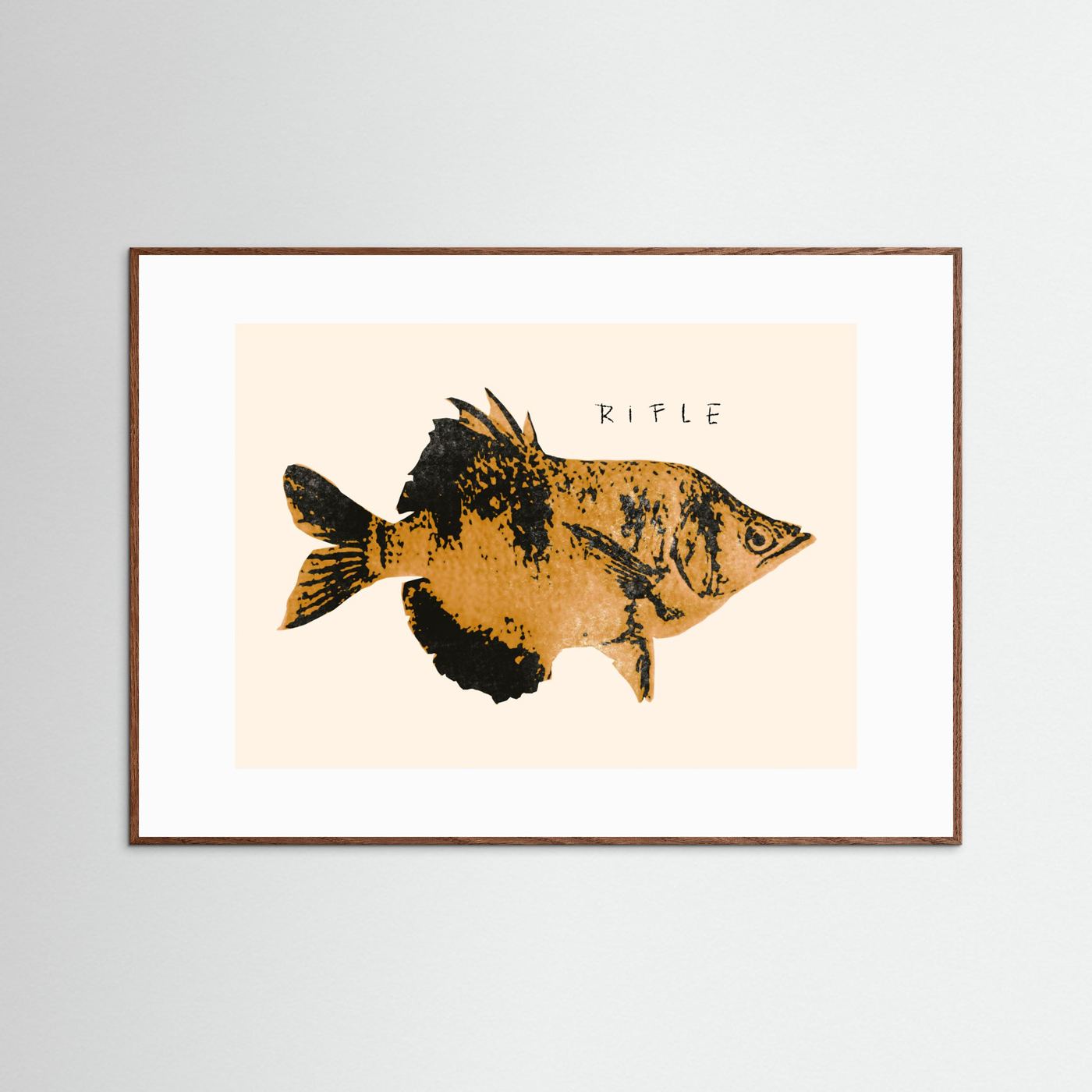 Rustic Patterned Fish by Josephin Hermsdorf