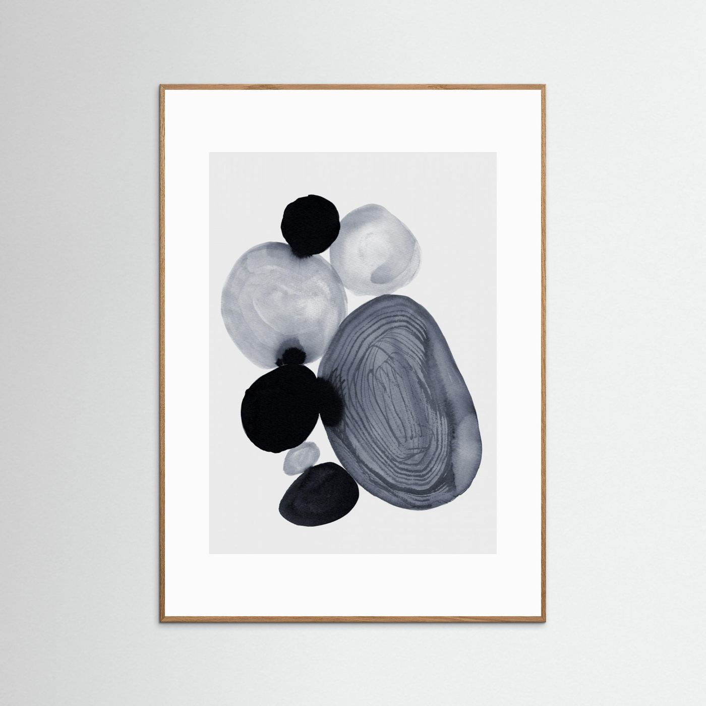 Zen Garden Stones 02 by Danushka Abeygoda