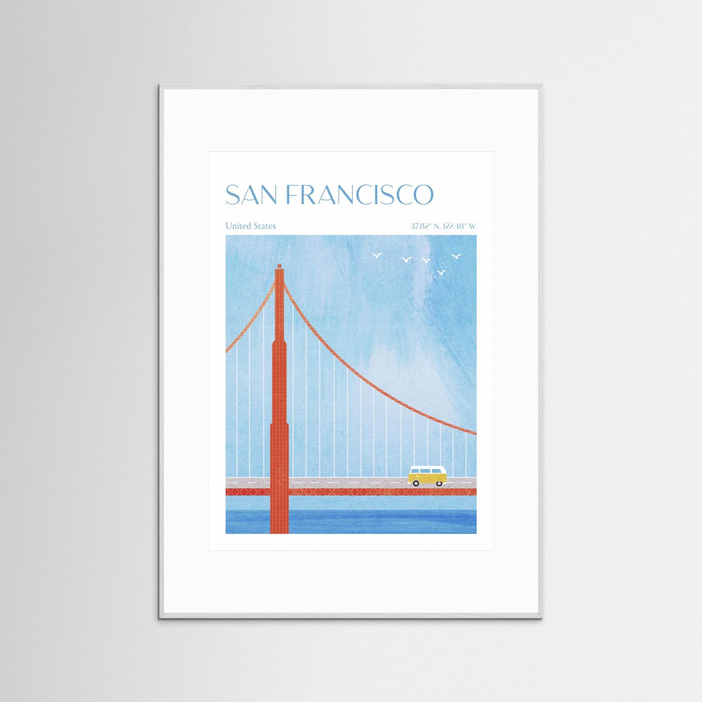 San Francisco, Golden Gate Bridge by Longwayhome