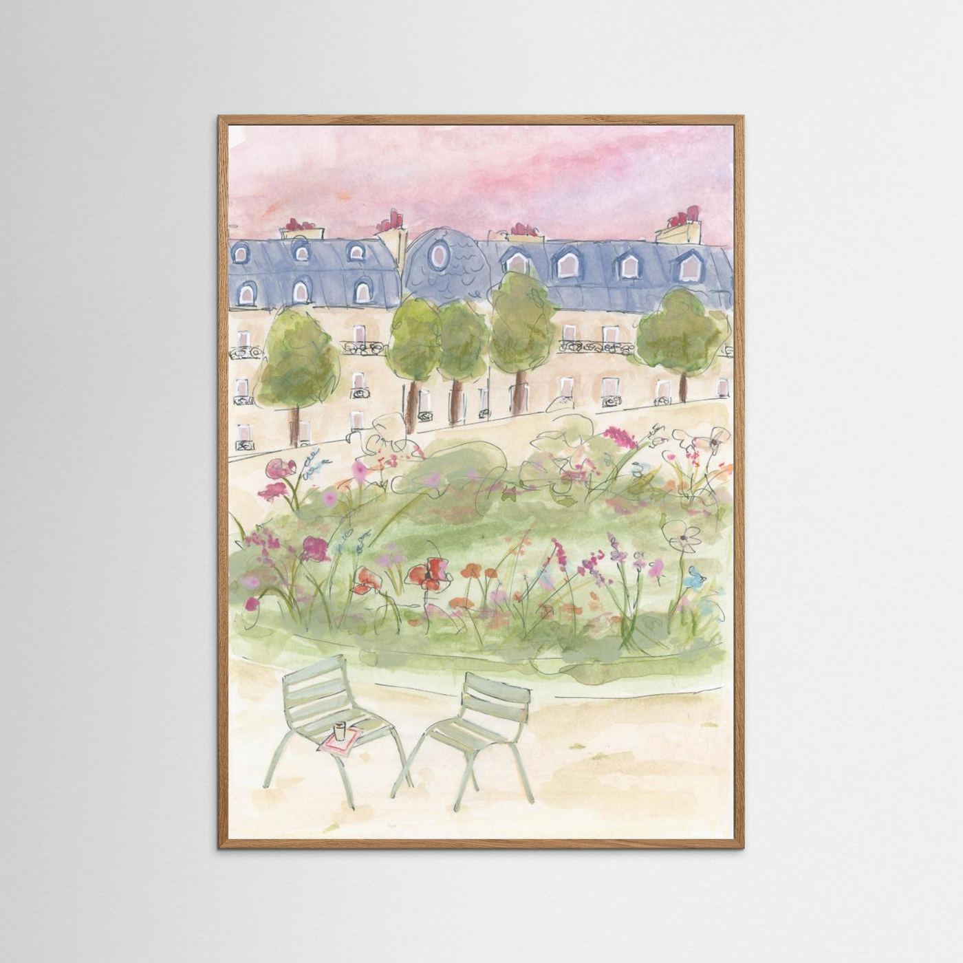 Parisian Garden by Katharina Puritscher