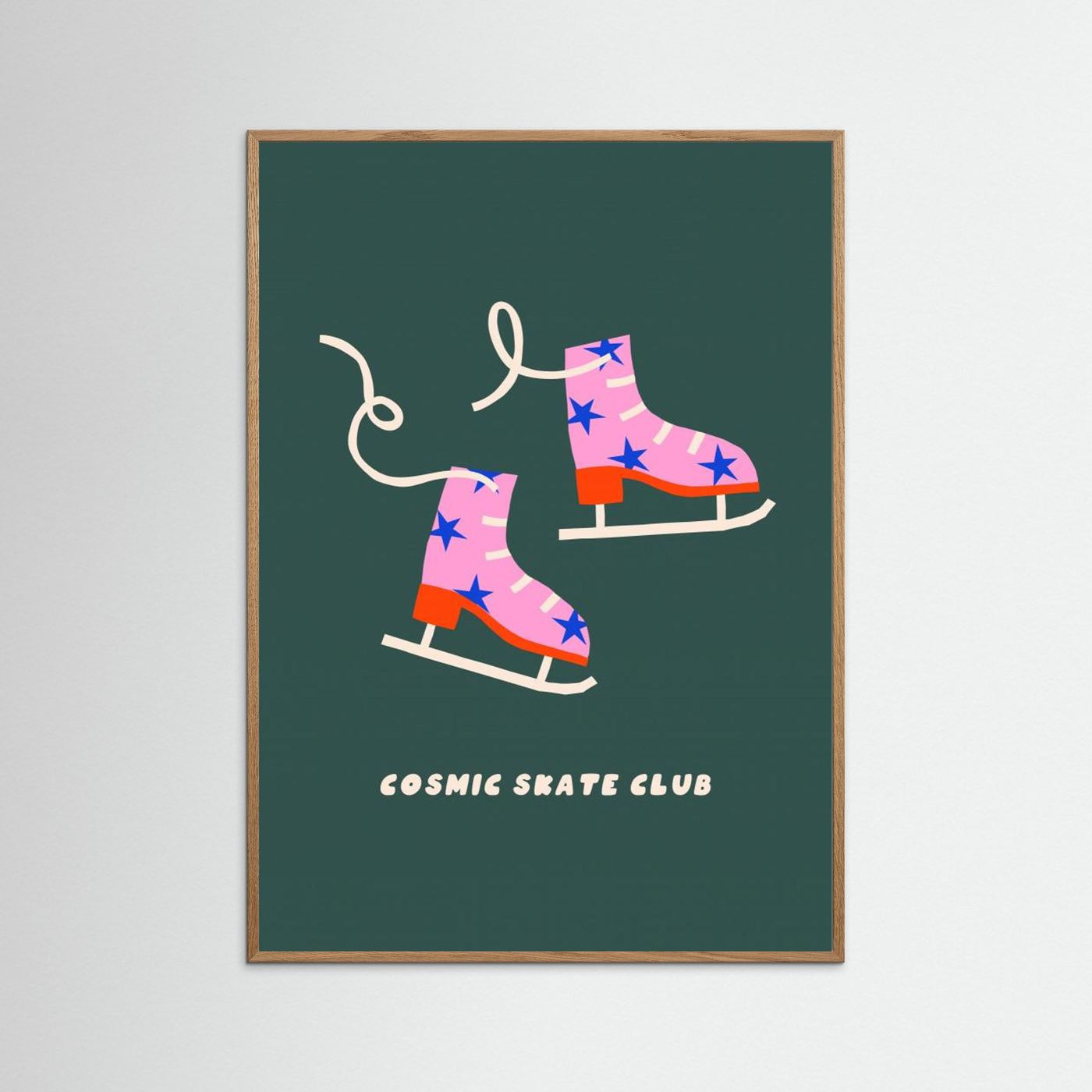 Cosmic Ice Skates by Maren Gross