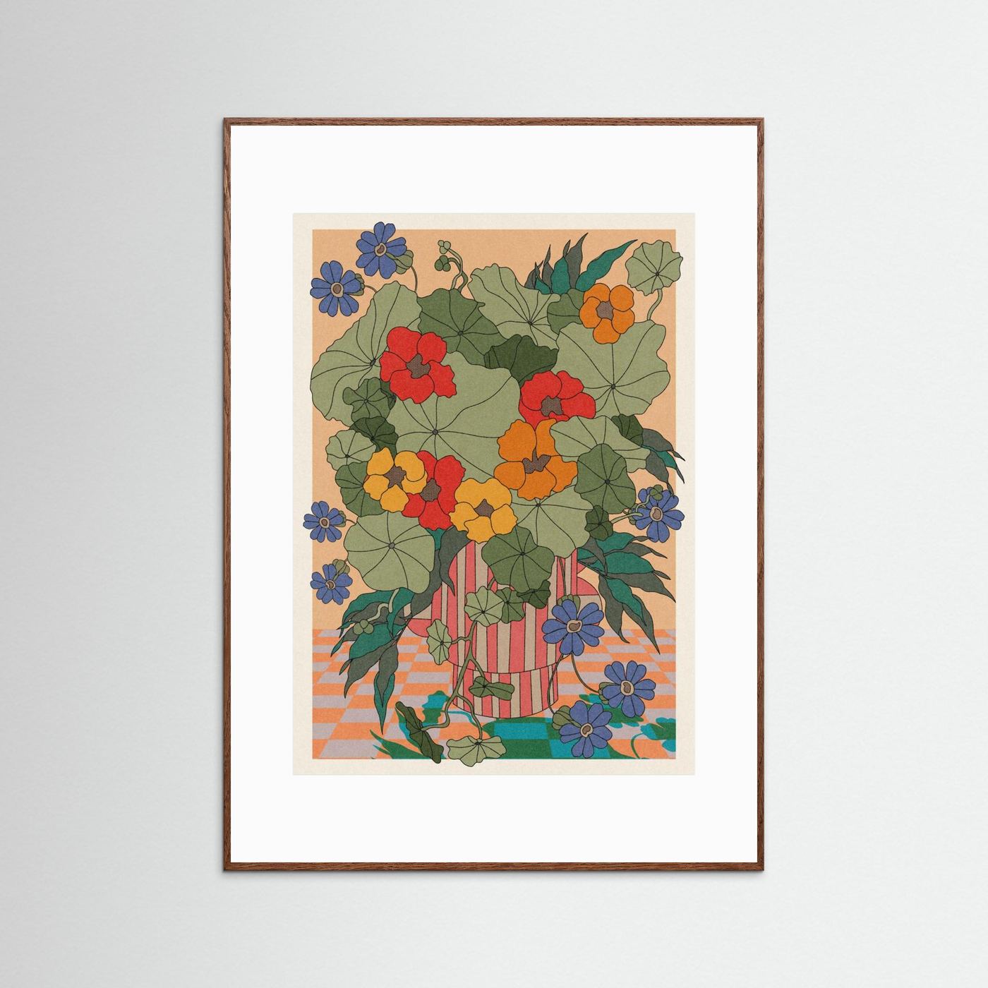Nasturtiums by Omg Kitty