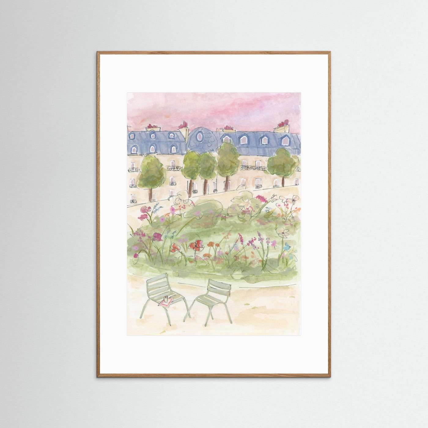 Parisian Garden by Katharina Puritscher