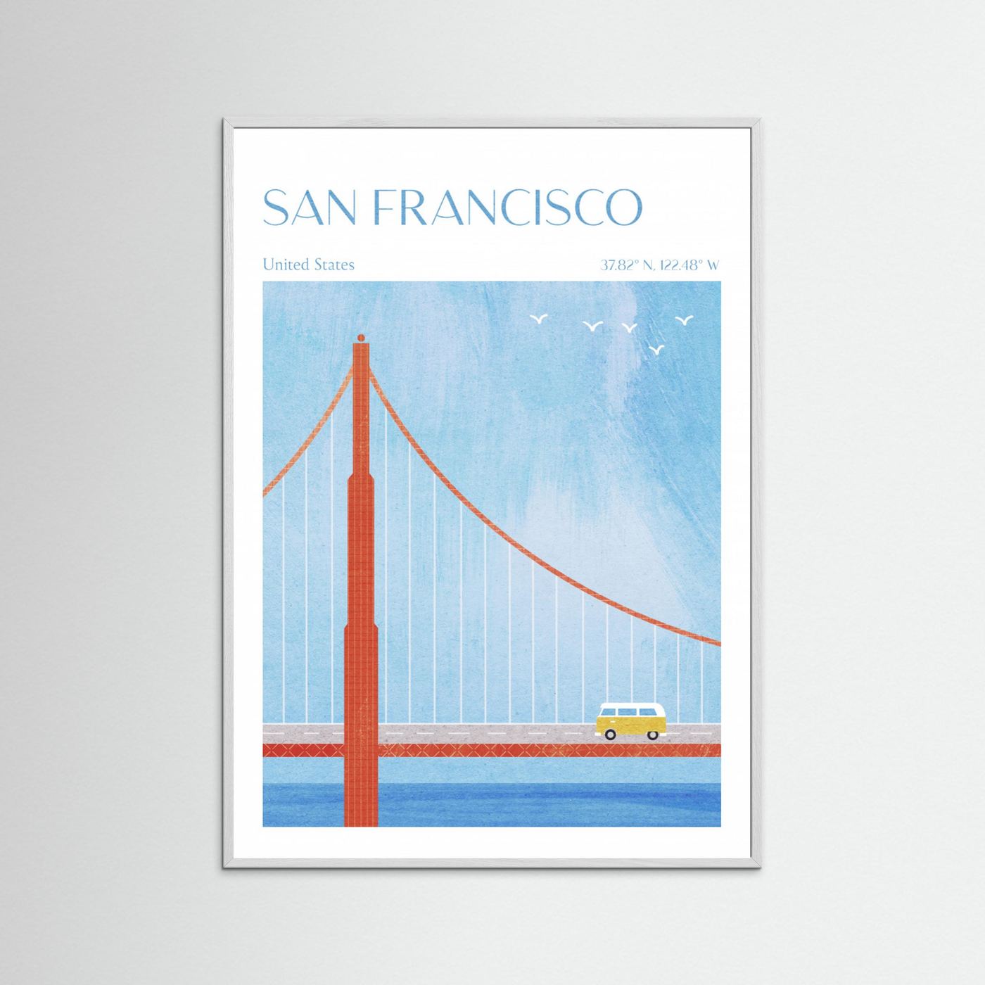 San Francisco, Golden Gate Bridge by Longwayhome