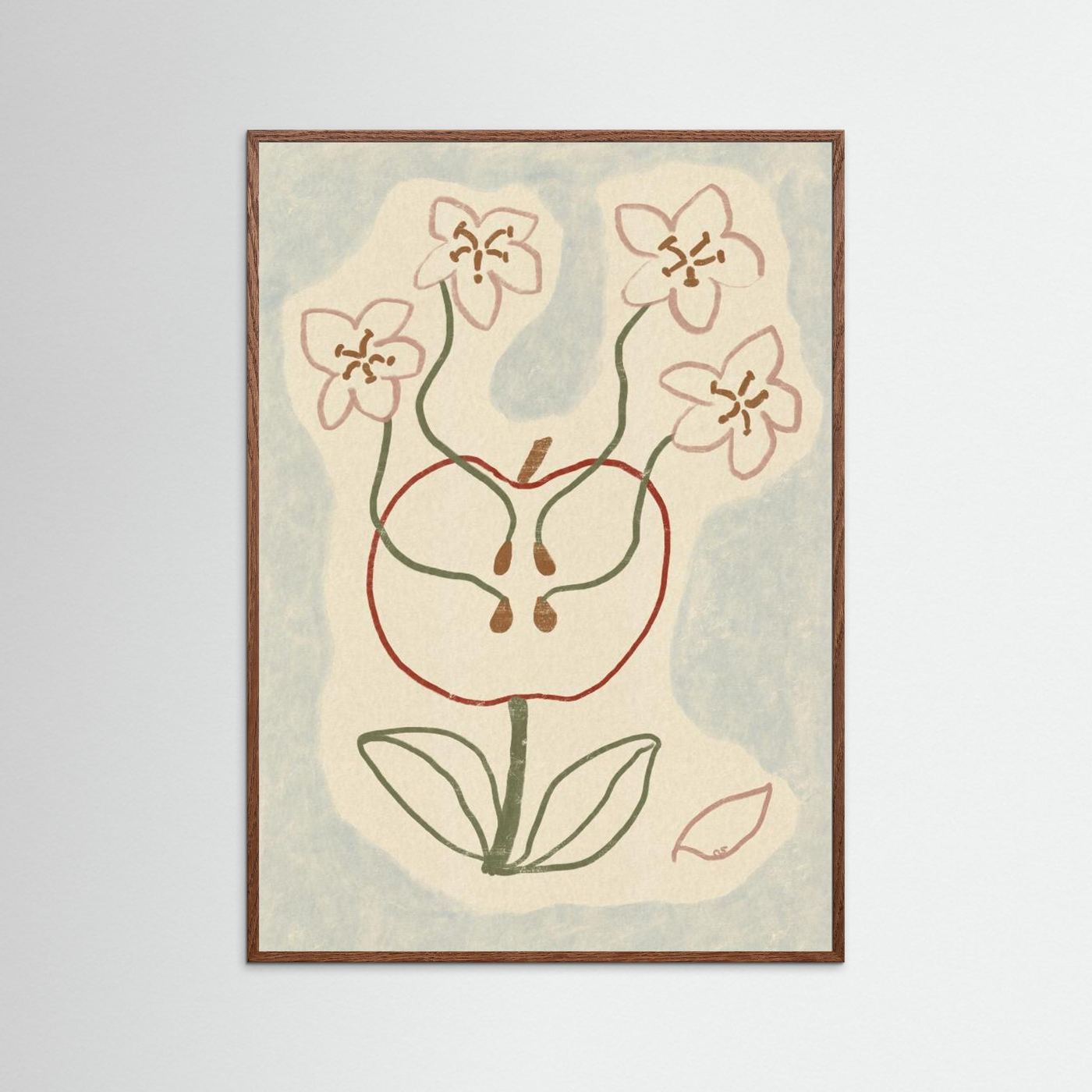 Blooming Apple Blossoms by Raipa Studio