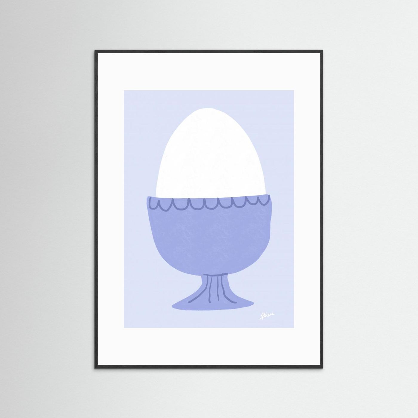 Blue Egg by Athene Fritsch