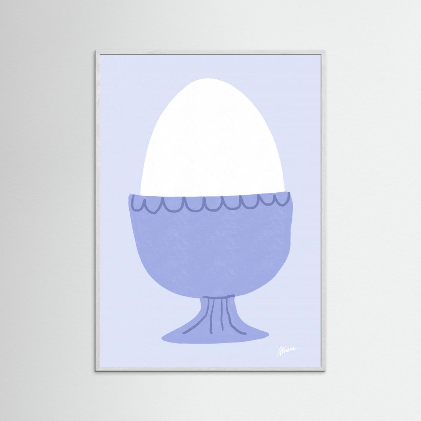 Blue Egg by Athene Fritsch